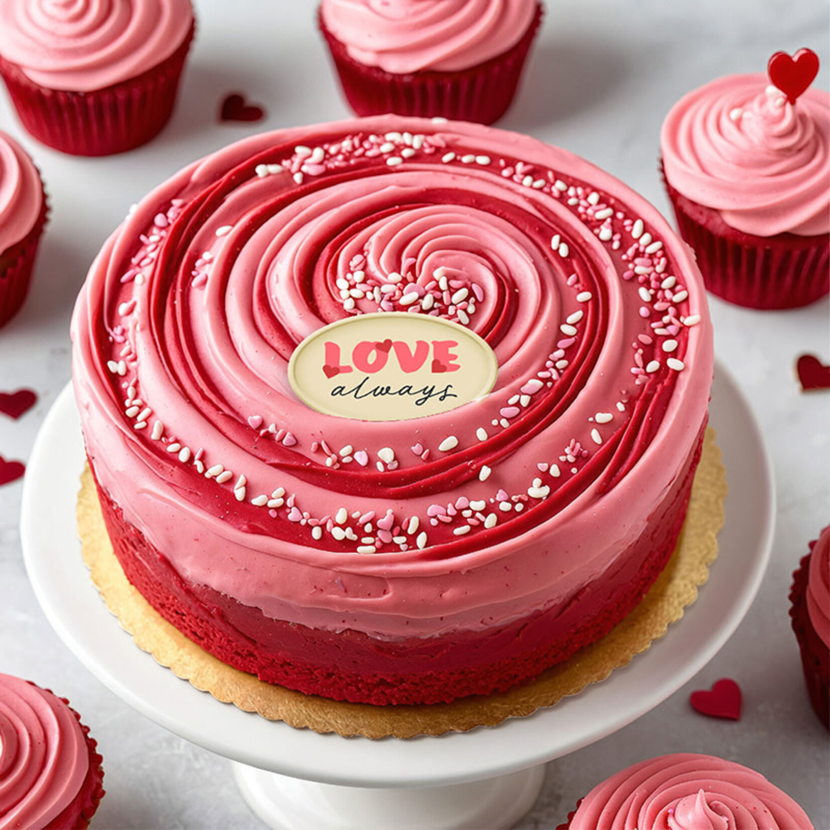 Dobla Dobla - Love Always Oval White Chocolate (140 ct)