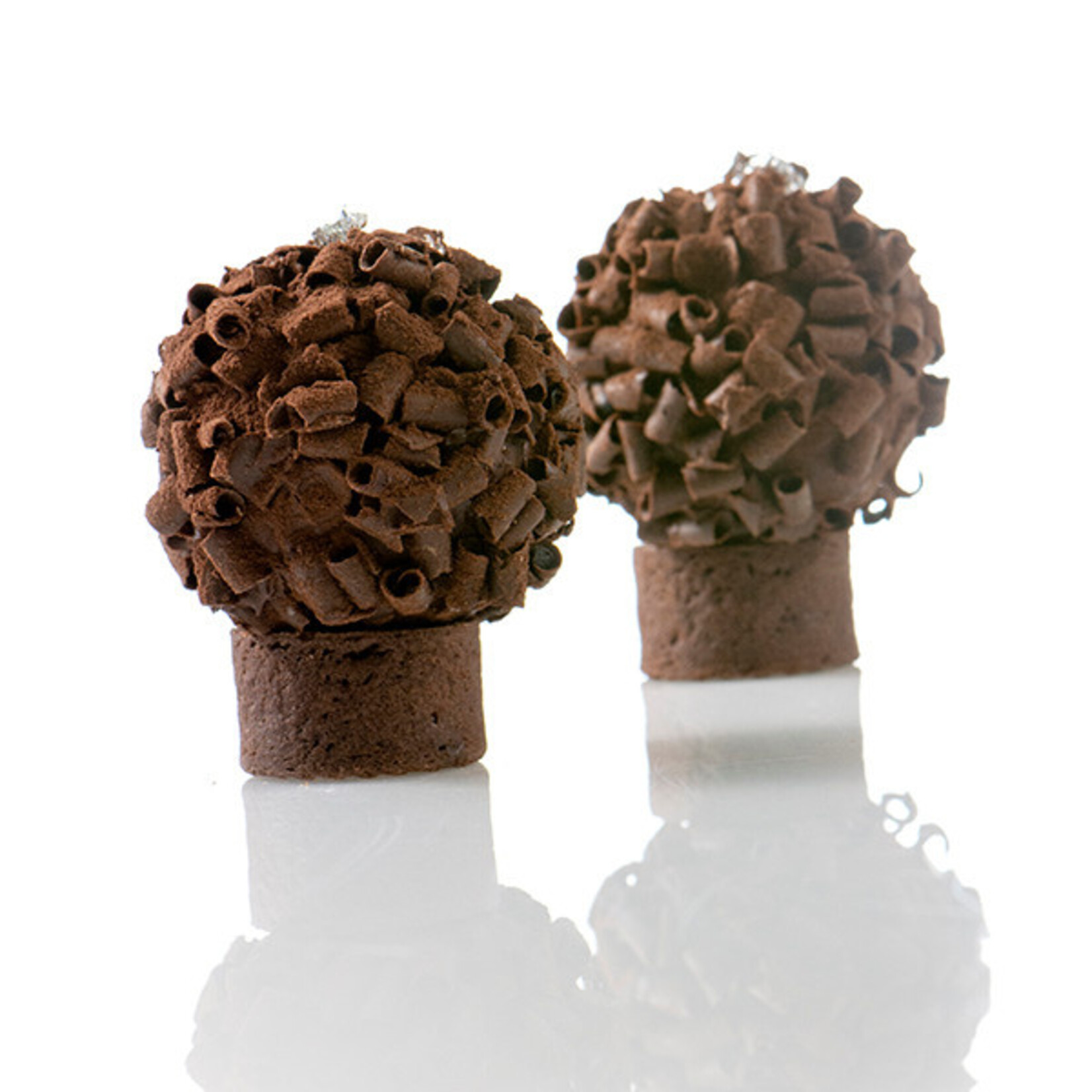 Dobla Dobla - Dark Chocolate Mini Curls - 12 lb