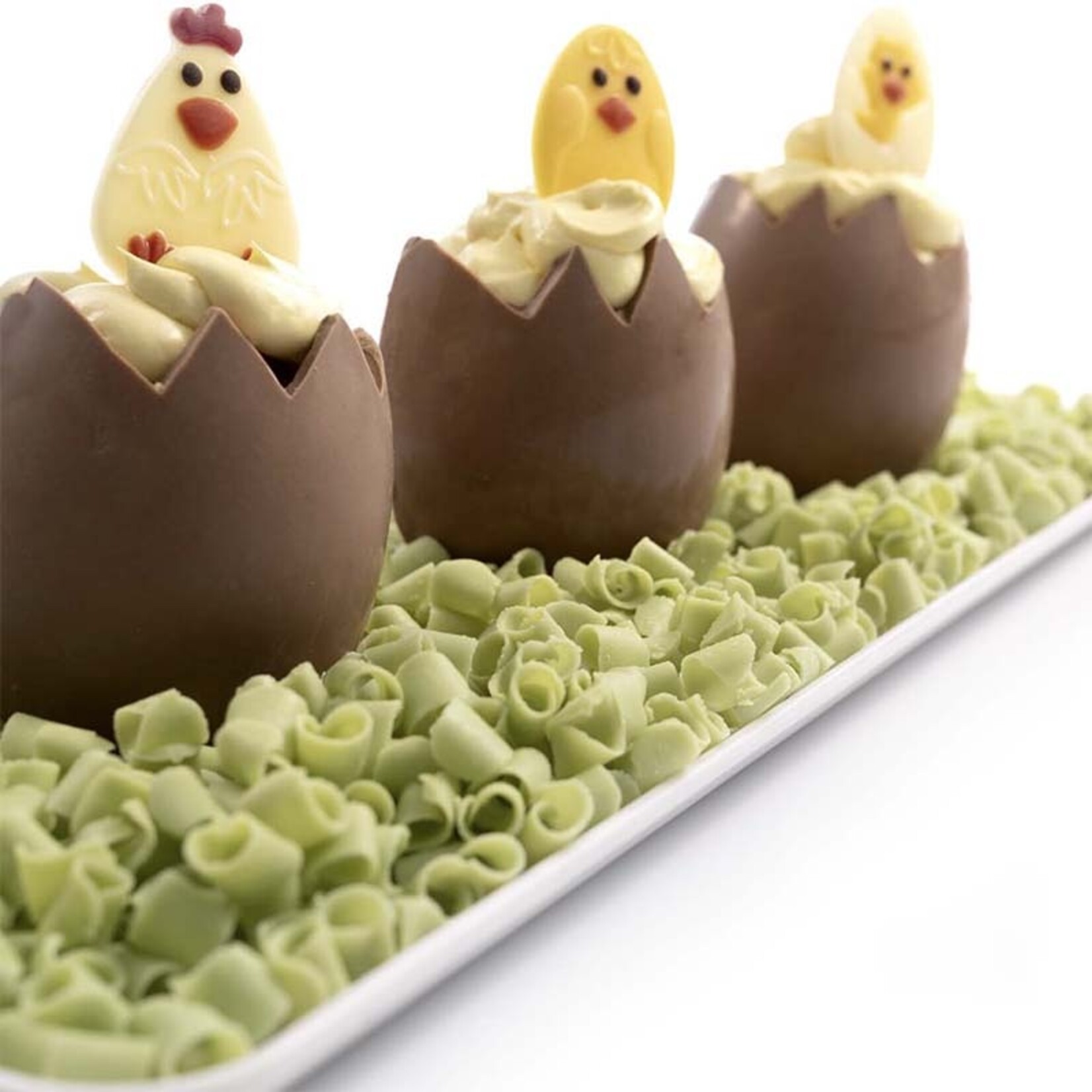 Dobla Dobla - Green Chocolate Curls - 12 lb