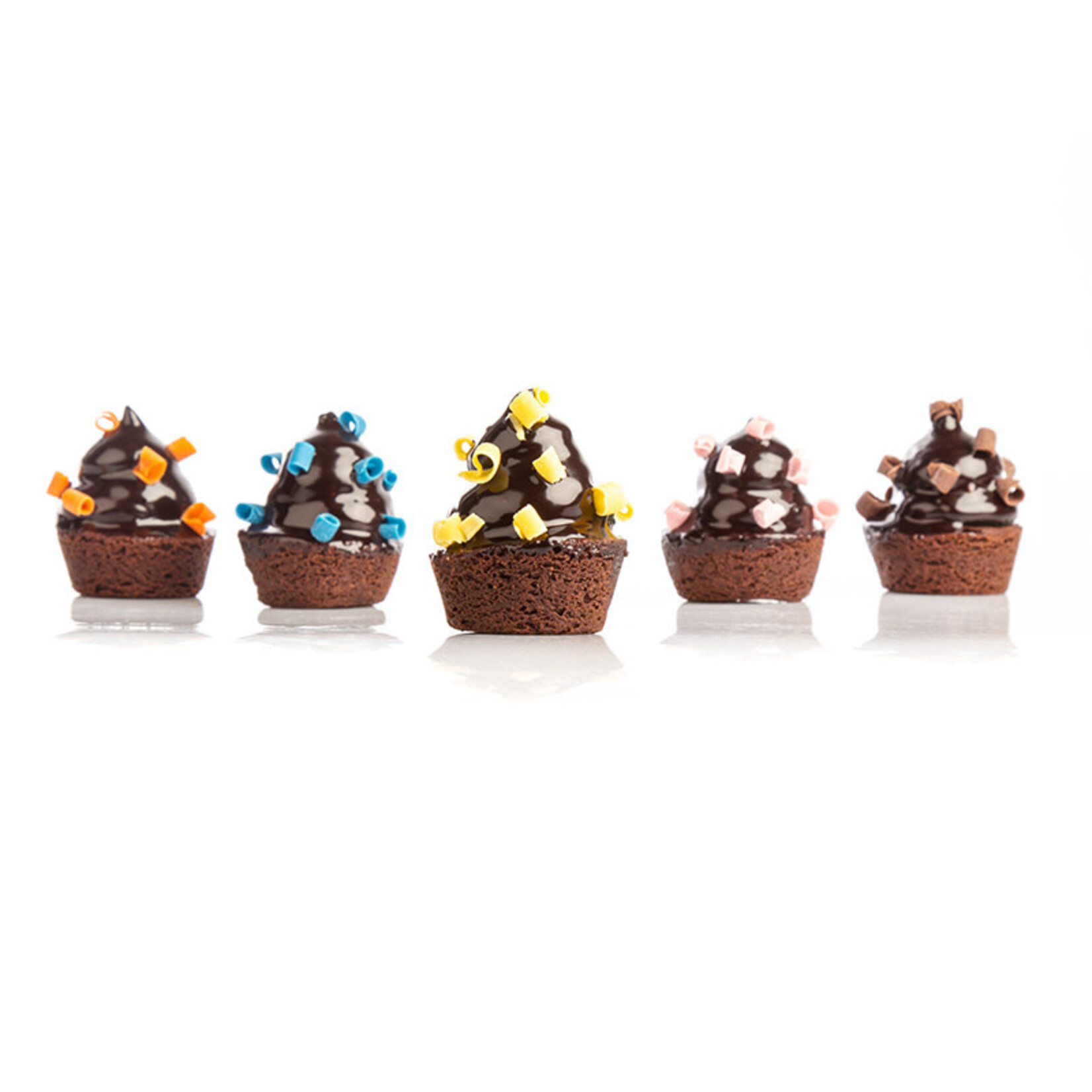 Dobla Dobla - Orange Chocolate Curls - 12 lb