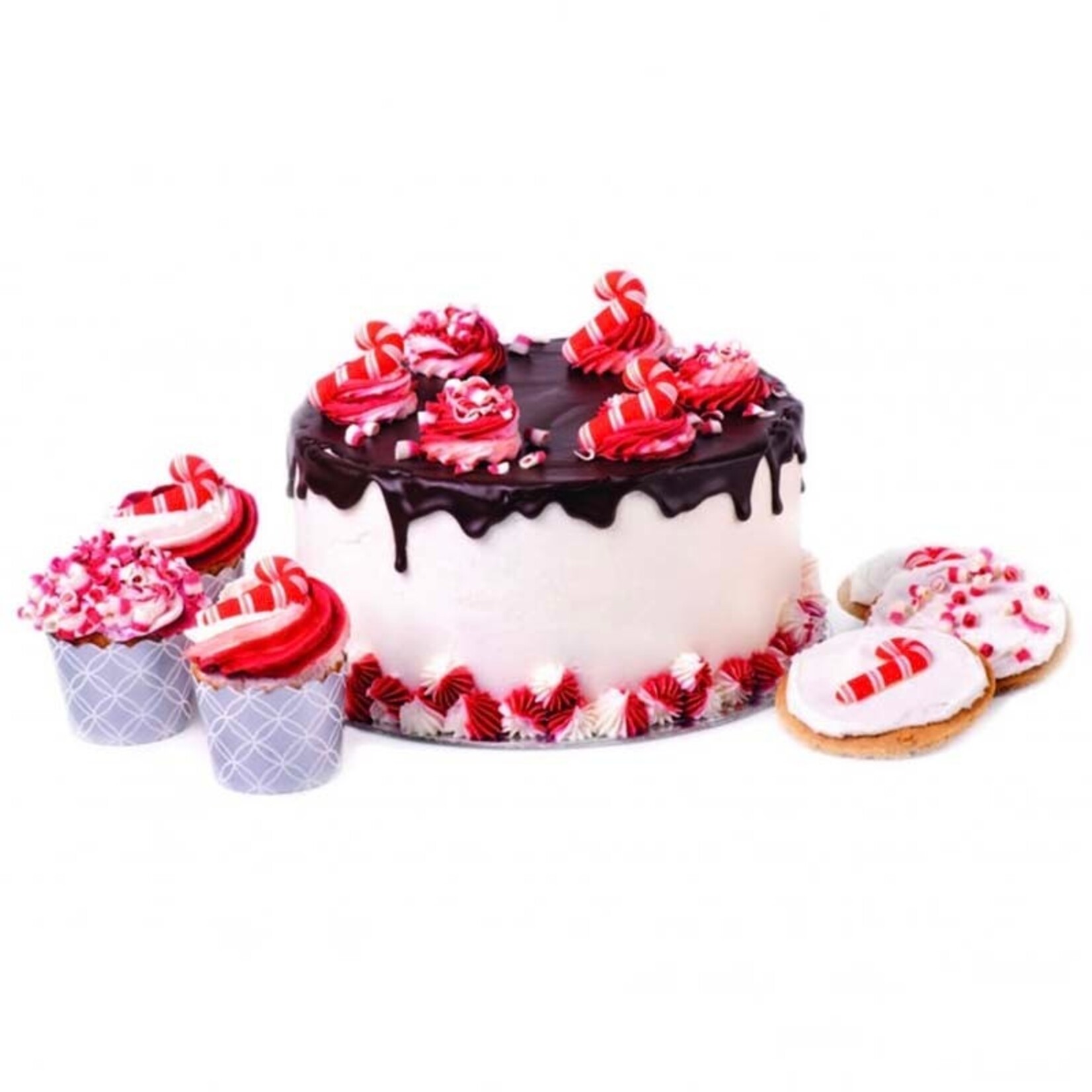 Dobla Dobla - Red / White Duo Curls - 5 lb