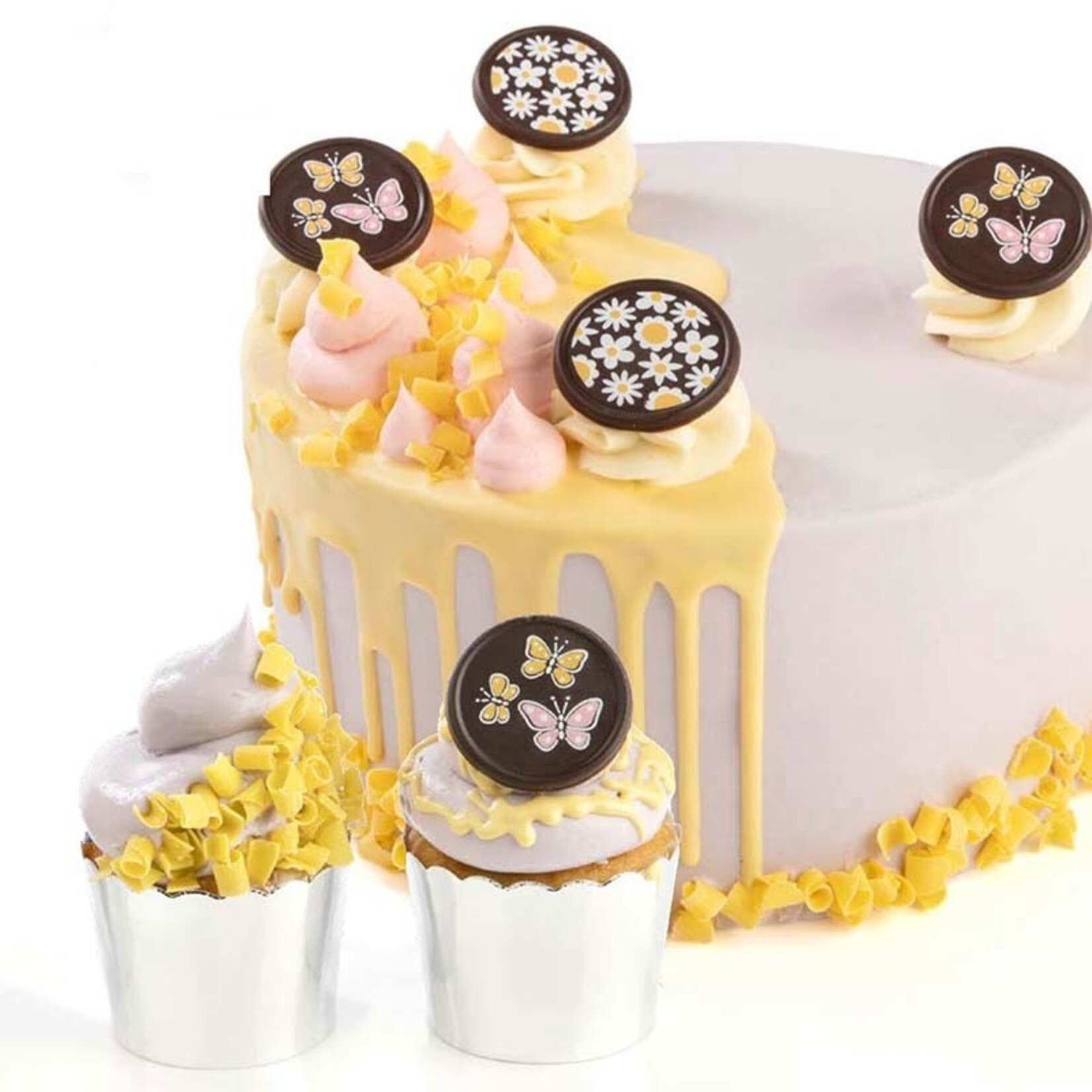 Dobla Dobla - Yellow Chocolate Curls - 12 lb