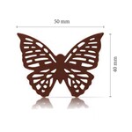 Dobla Dobla - Dark Chocolate Lace Butterfly (96 ct)