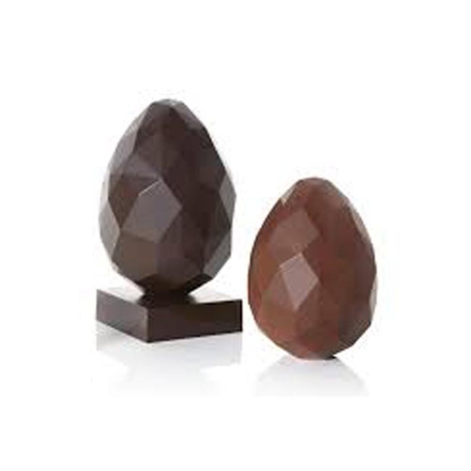 Cacao Barry Cacao Barry - 18 cm Origami Egg Tritan Chocolate Mold (2 cavity)