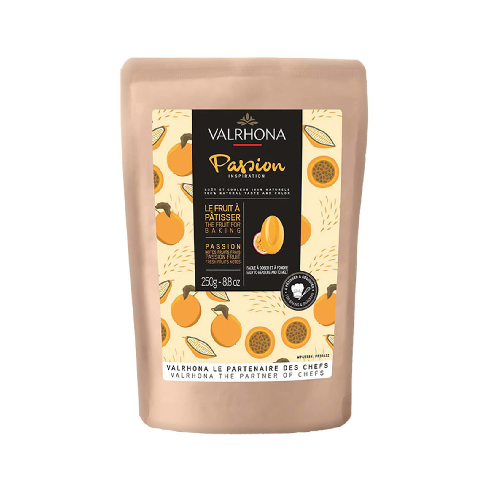 Valrhona Valrhona - Inspiration Passion Fruit Couverture  - 250 g / 8.8 oz