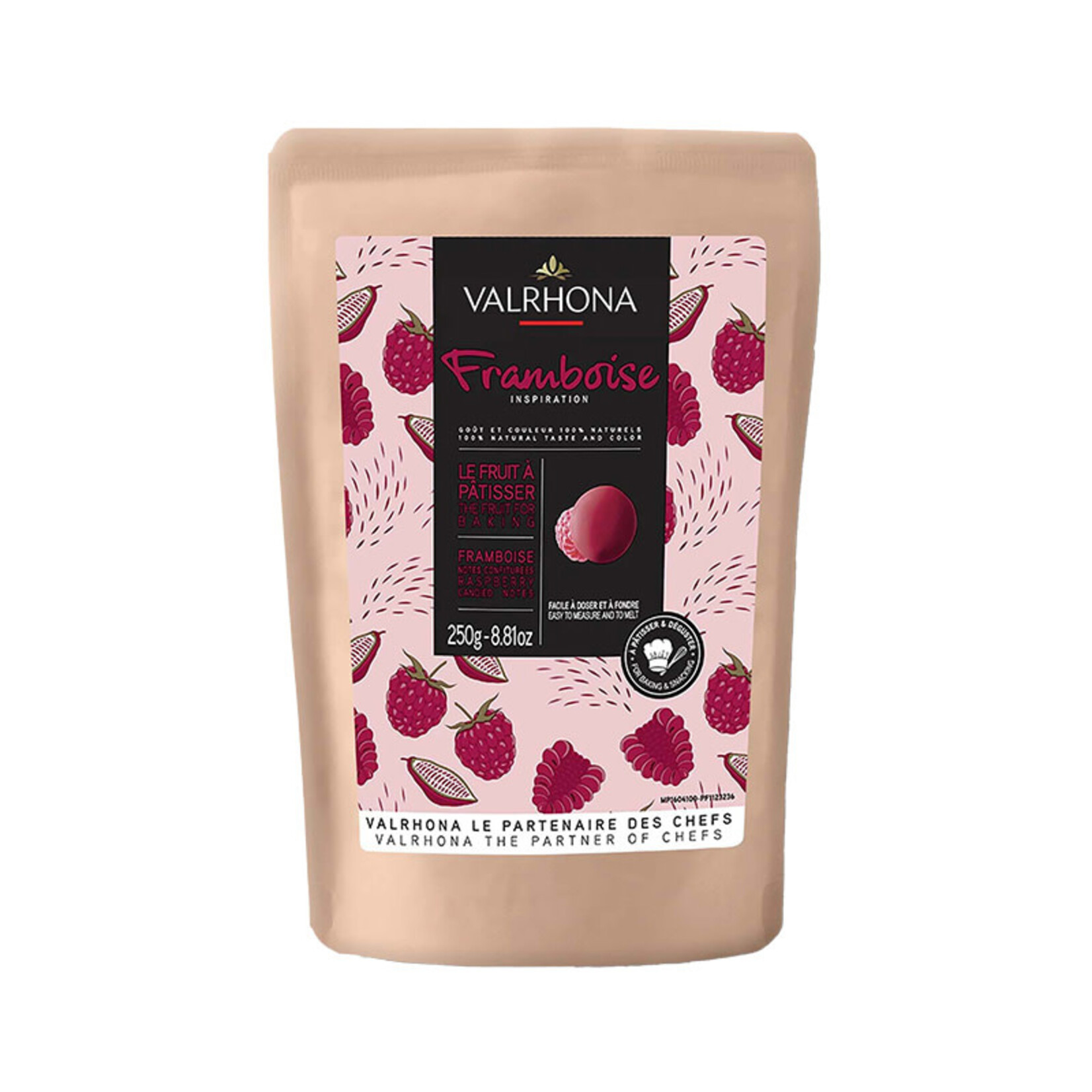 Valrhona Valrhona - Inspiration Framboise (Raspberry) Fruit Drops - 250 g / 8.8 oz