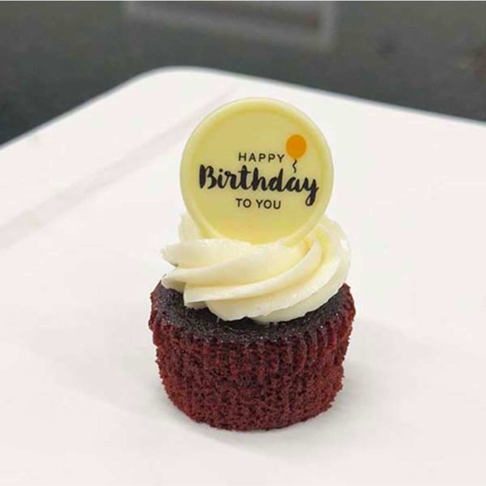 Dobla Dobla - Happy Birthday Round White Chocolate (168 ct)