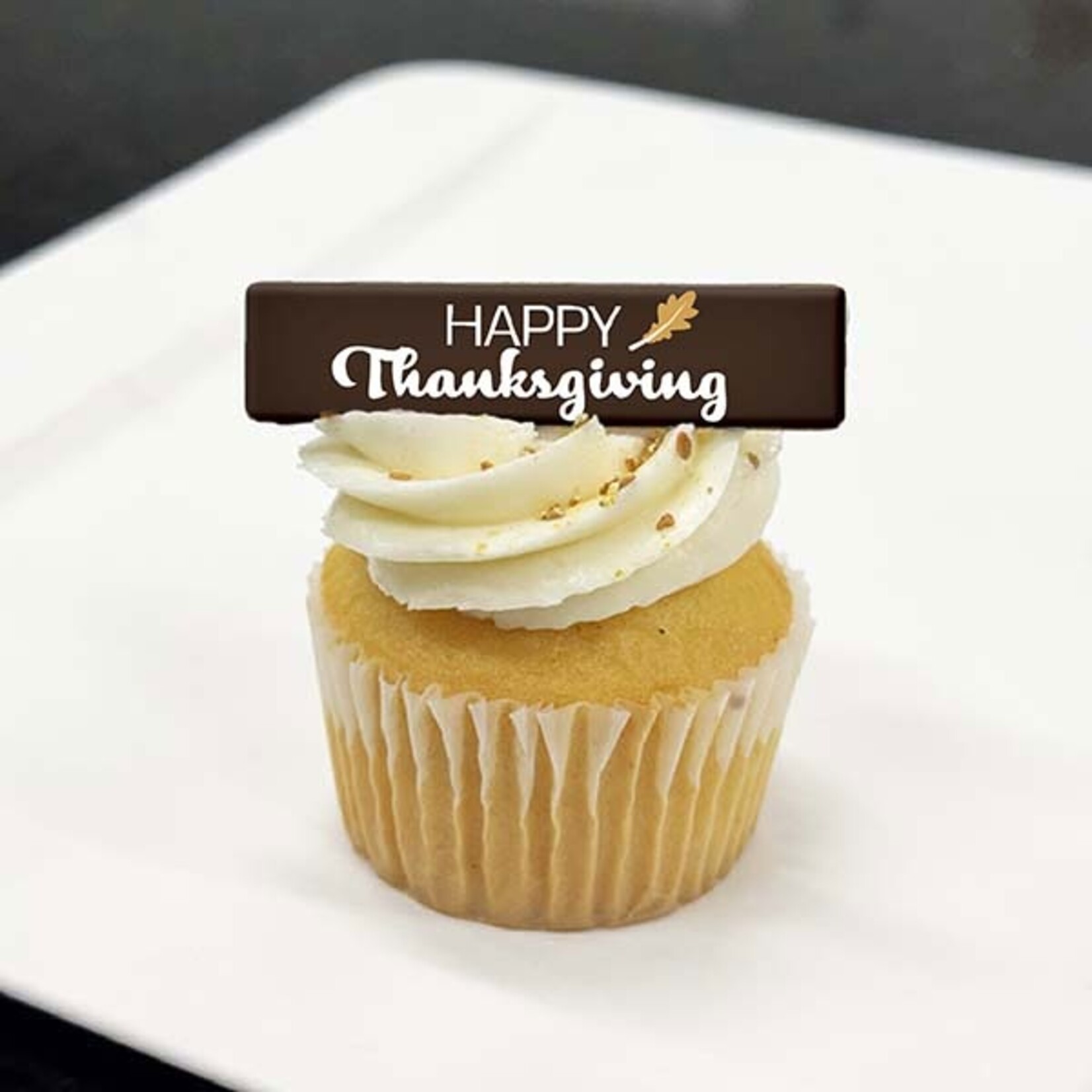 Dobla Dobla - Happy Thanksgiving Rectangle Dark Chocolate (196 ct)