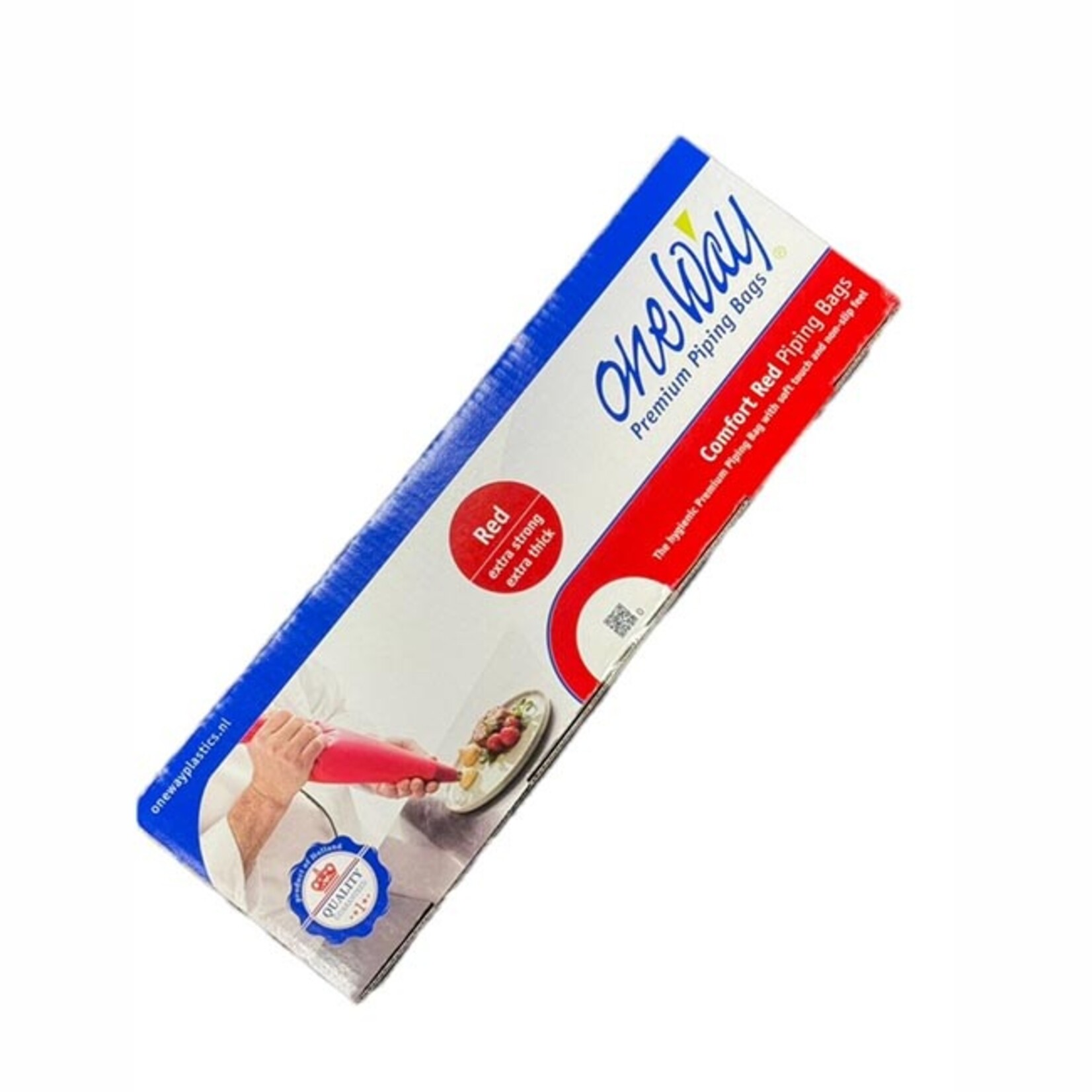 One Way One Way - Comfort Red Disposable Pastry Bags - 24" (74 ct)