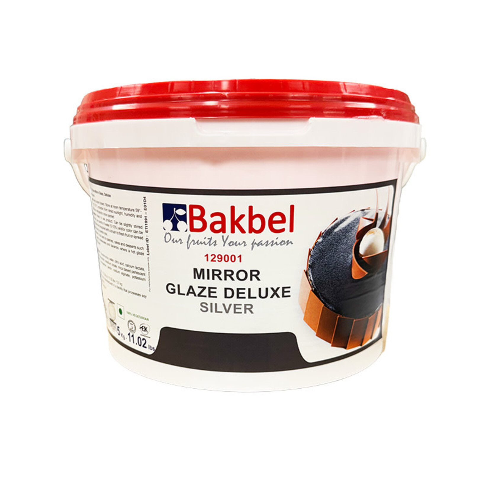 Bakbel Bakbel - Silver Mirror Glaze - 11 lb