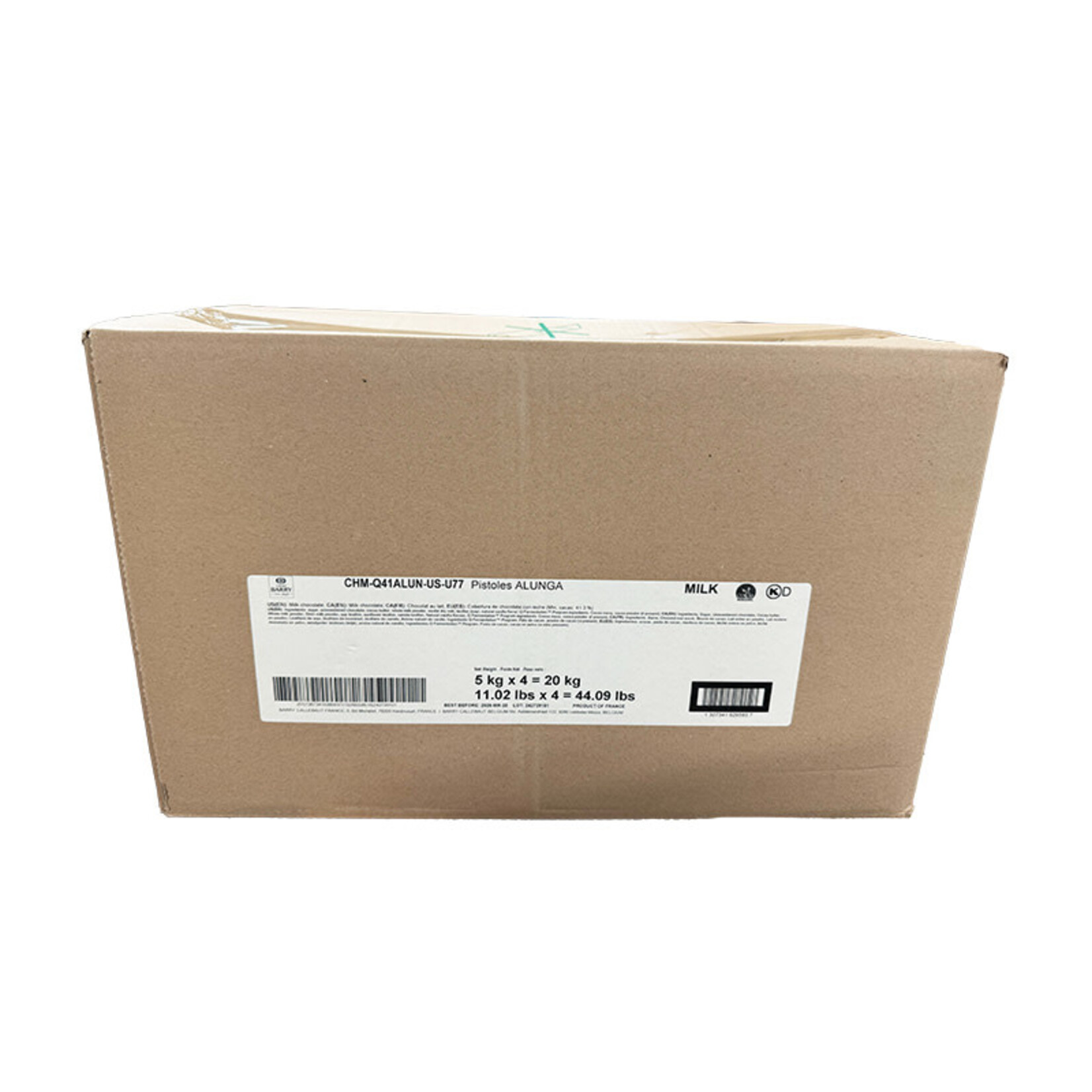 Cacao Barry Cacao Barry - Alunga Milk Chocolate 41% - 11 lb (box of 4)