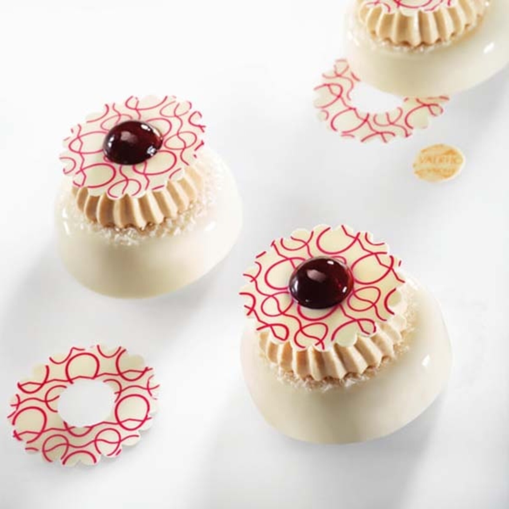 Valrhona Valrhona - Inspiration Fraise (Strawberry) Fruit Couverture Drops - 6.6 lb (box of 3)