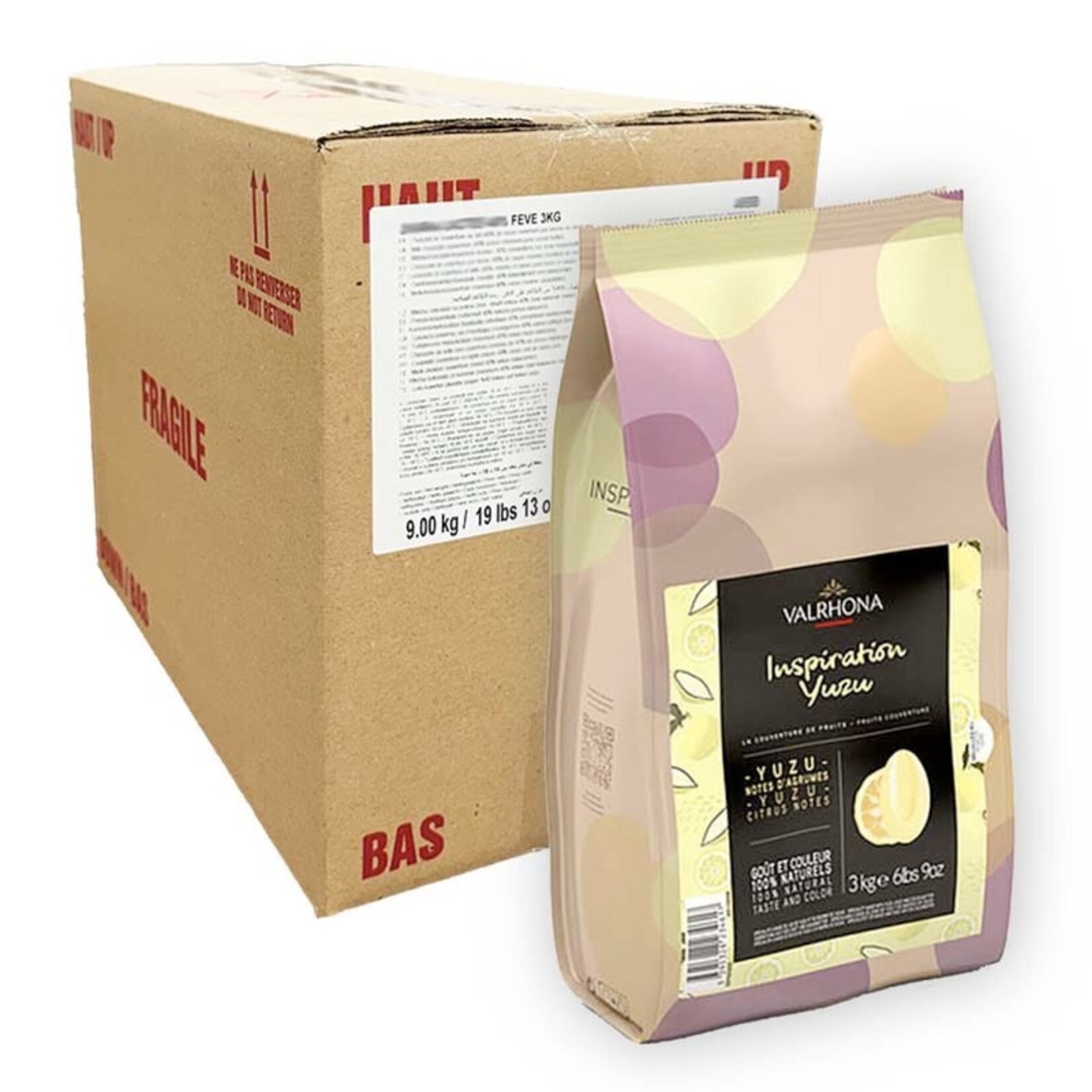 Valrhona Valrhona - Inspiration Yuzu Couverture - 6.6 lb (box of 3)
