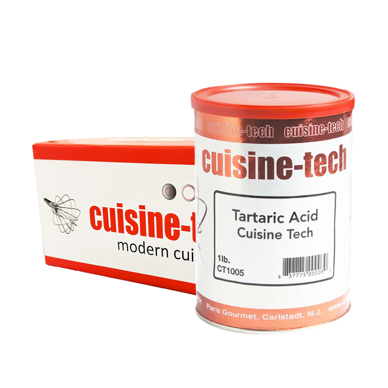 Cuisine Tech Cuisine Tech - Tartaric Acid - 1 lb (box of 6)