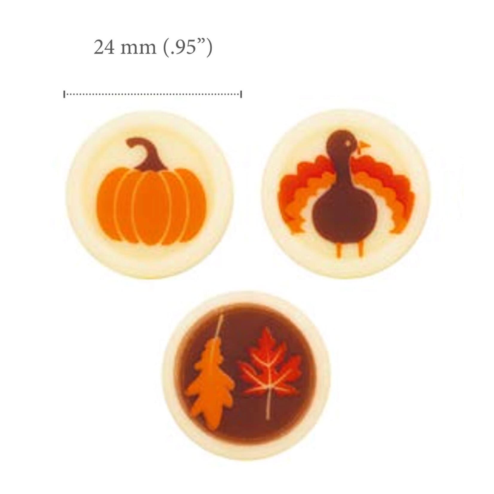 Dobla Dobla - Fall Chocolate Decor Trio (462 ct)