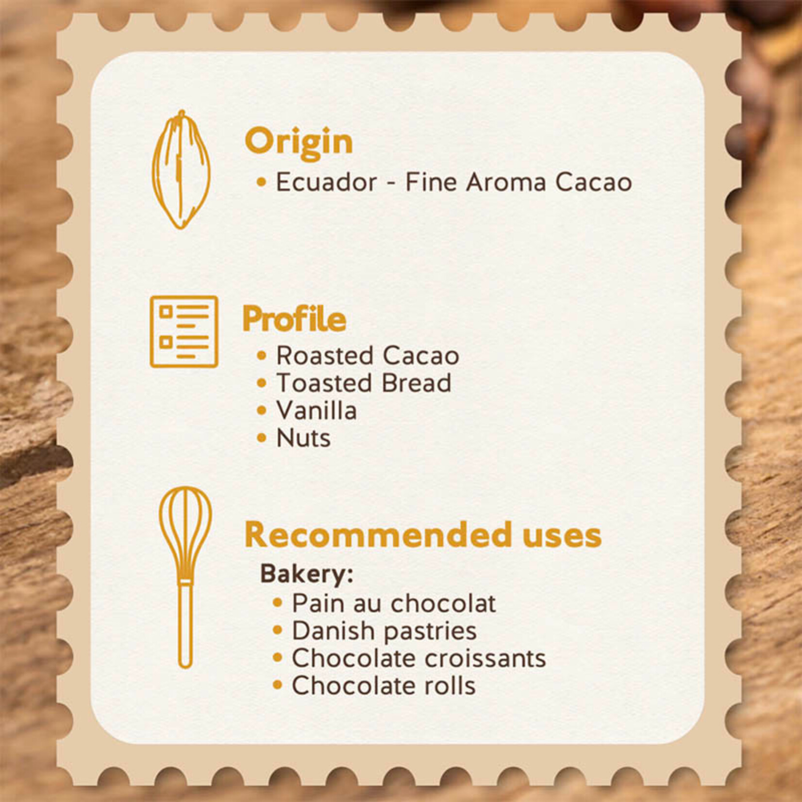 Republica del Cacao Republica del Cacao - Chocolate Batons 48% (300 ct) (box of 6)