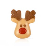 Dobla Dobla - Chocolate Reindeer with Red Nose (90 ct)