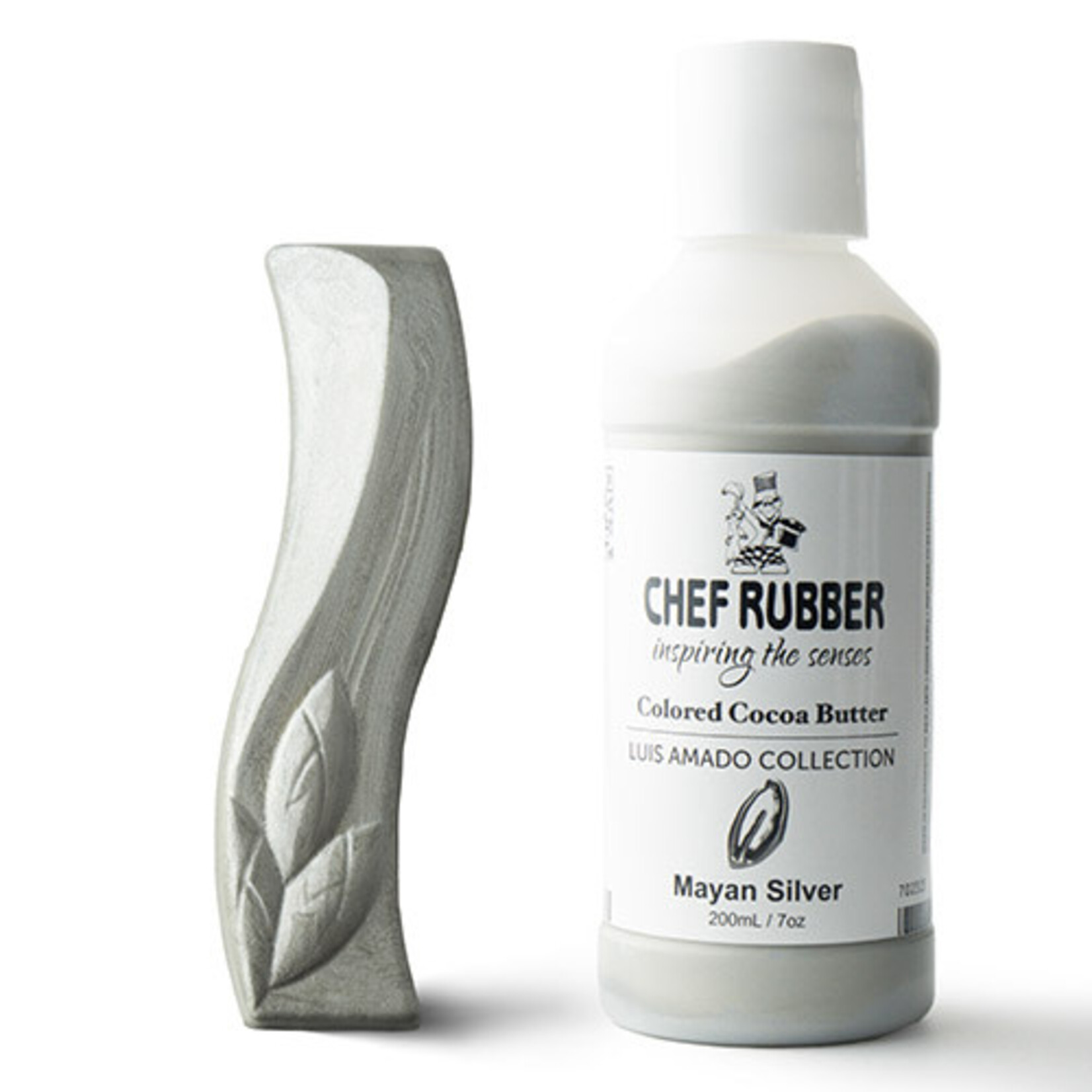 Chef Rubber Chef Rubber - Luis Amado Mayan Silver Cocoa Butter - 7 oz