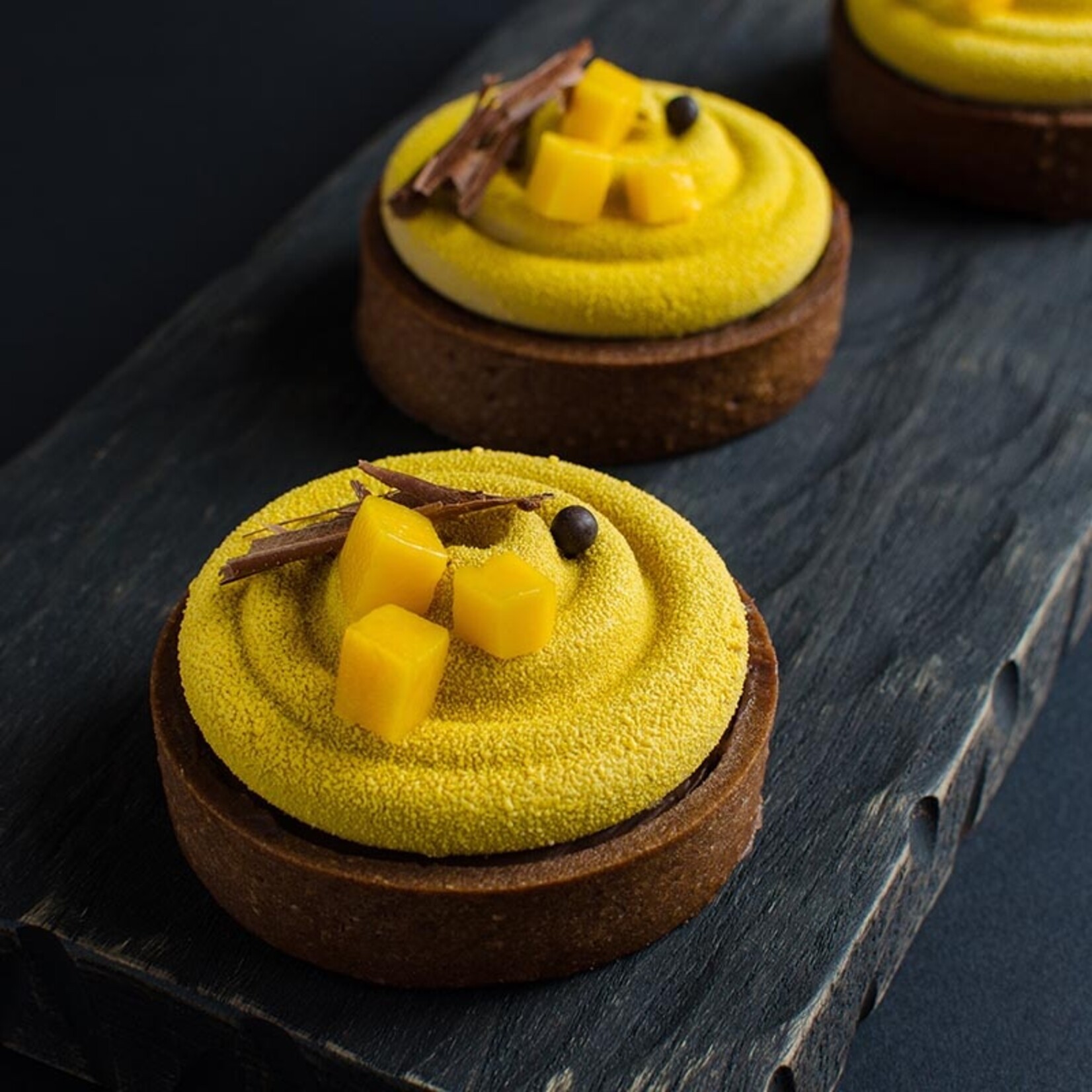 Le Chic Patissier Le Chic Patissier - Chocolate Round Tart shell - 4" (40 ct)