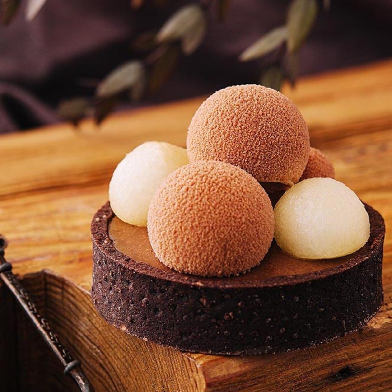 Le Chic Patissier Le Chic Patissier - Chocolate Round Tart shell - 3" (12 ct) sleeve