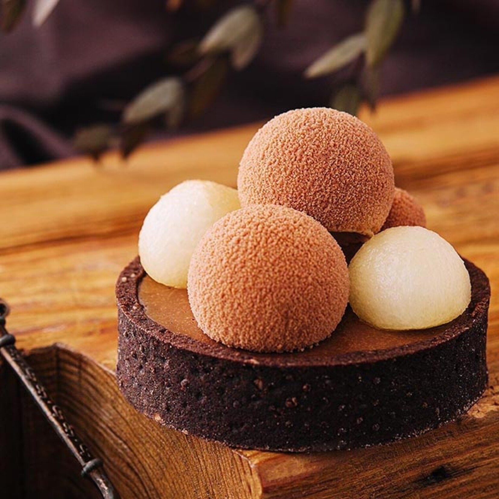 Moda Moda - Chocolate Round Tart Shell - 3.1" (12 ct) sleeve