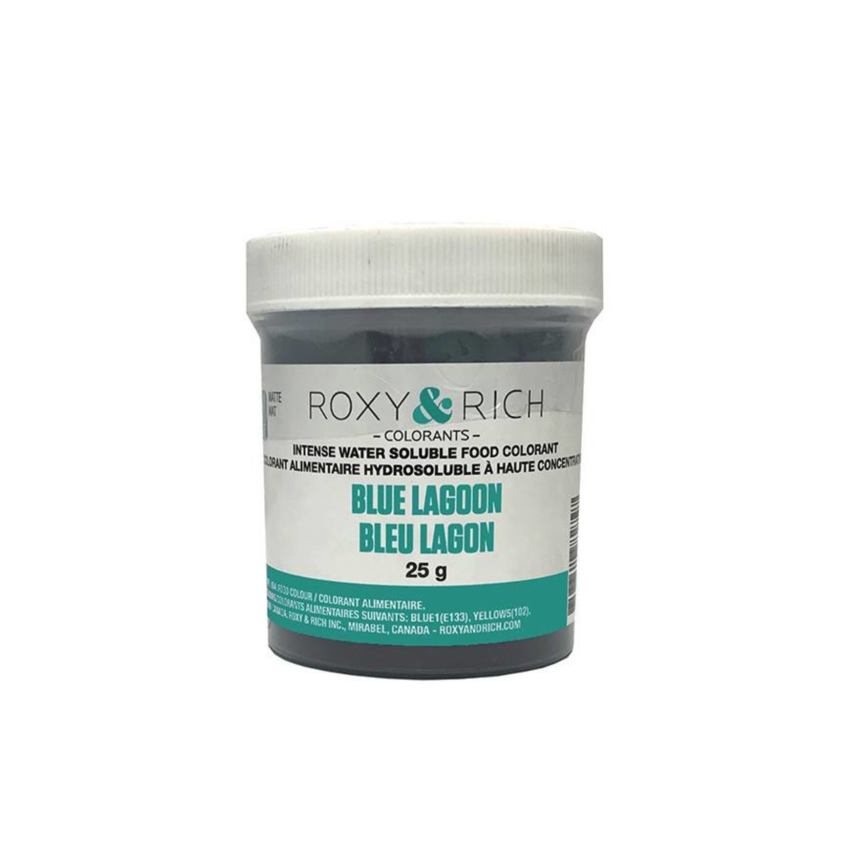 Roxy & Rich Roxy & Rich - Water Soluble Powdered Color, Blue Lagoon - 25 g