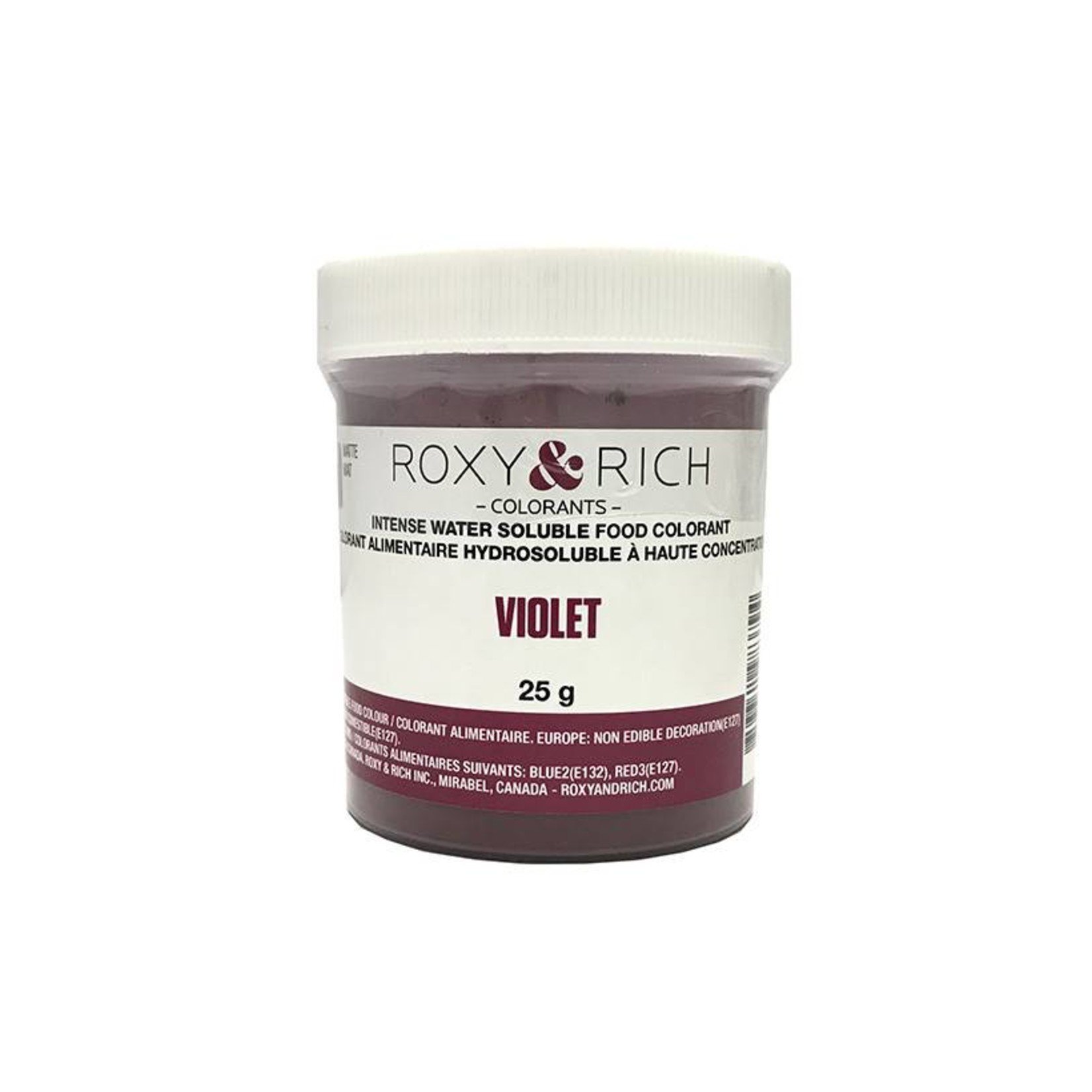 Roxy & Rich Roxy & Rich - Water Soluble Powdered Color, Violet - 25 g