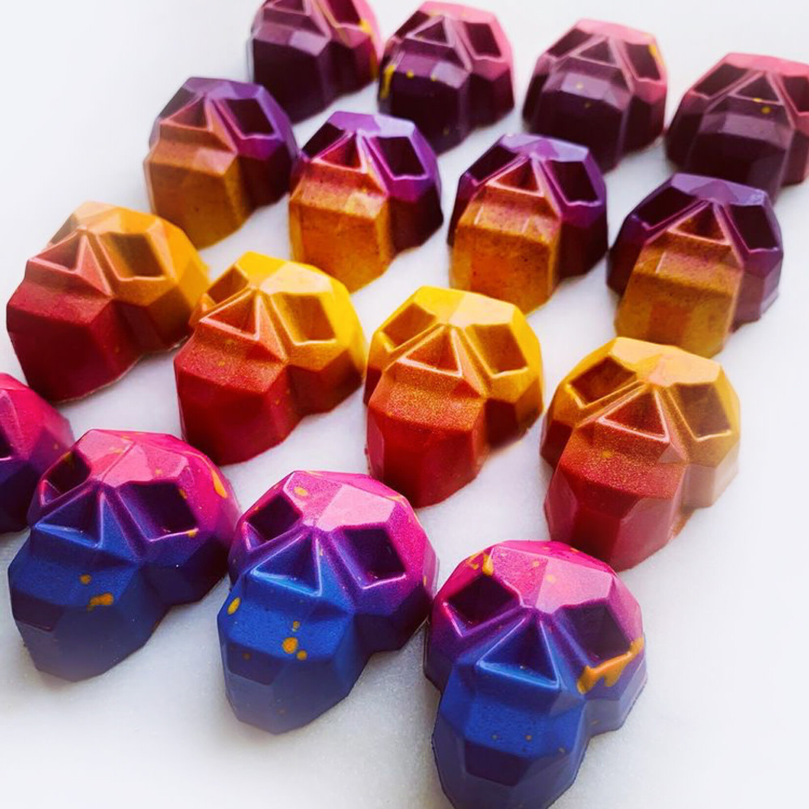 Martellato Martellato - Skull Polycarbonate Chocolate Mold (20 cavity)