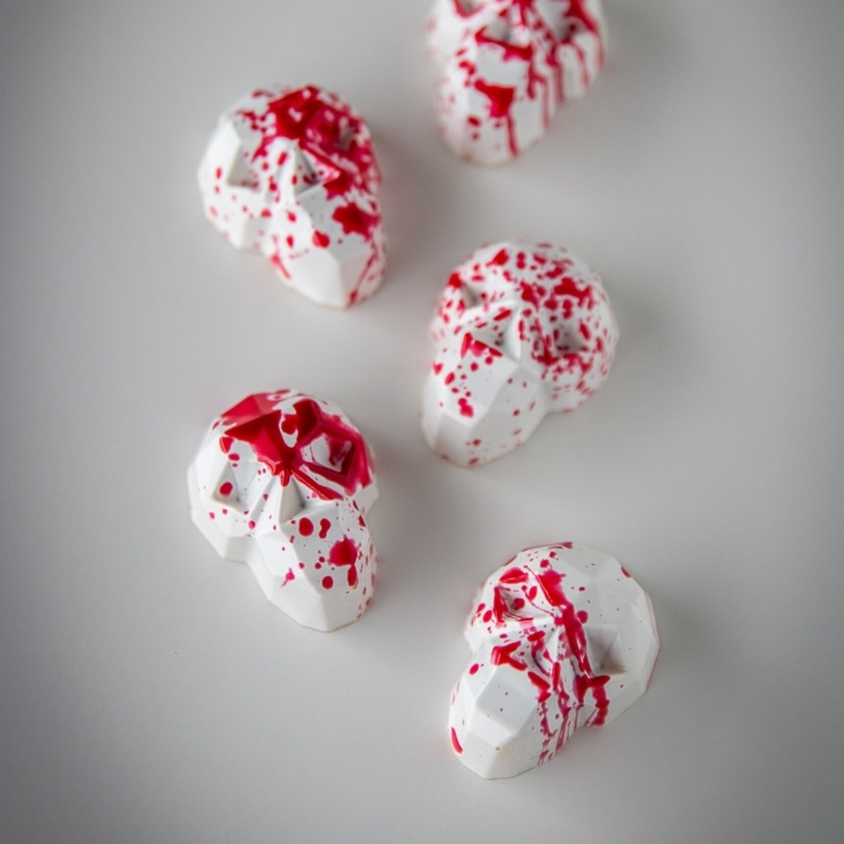 Martellato Martellato - Skull Polycarbonate Chocolate Mold (20 cavity)