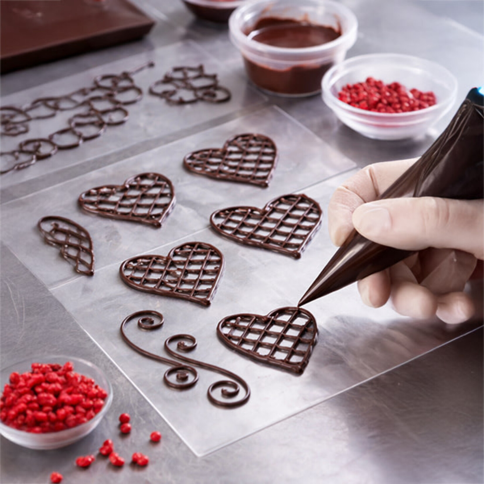 Pastry Depot Acetate Guitare Sheets - 16x24" (100 ct)