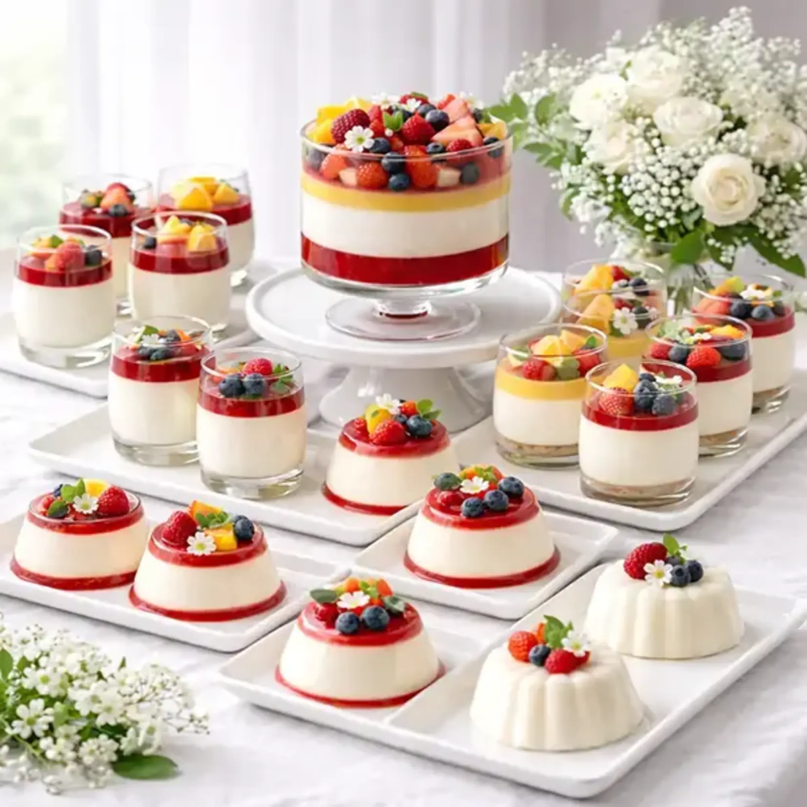 Pastry 1 Pastry 1 - Panna Cotta Mix - 2.2 lb (box of 5)