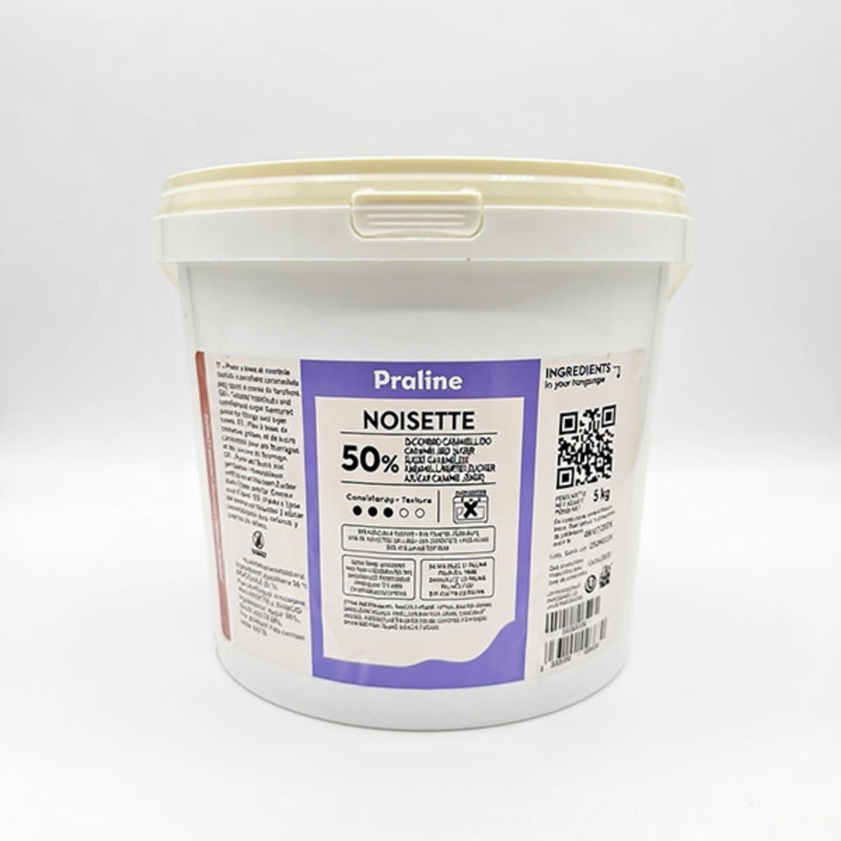 Irca Irca - Hazelnut Praline Paste 50% - 11 lb