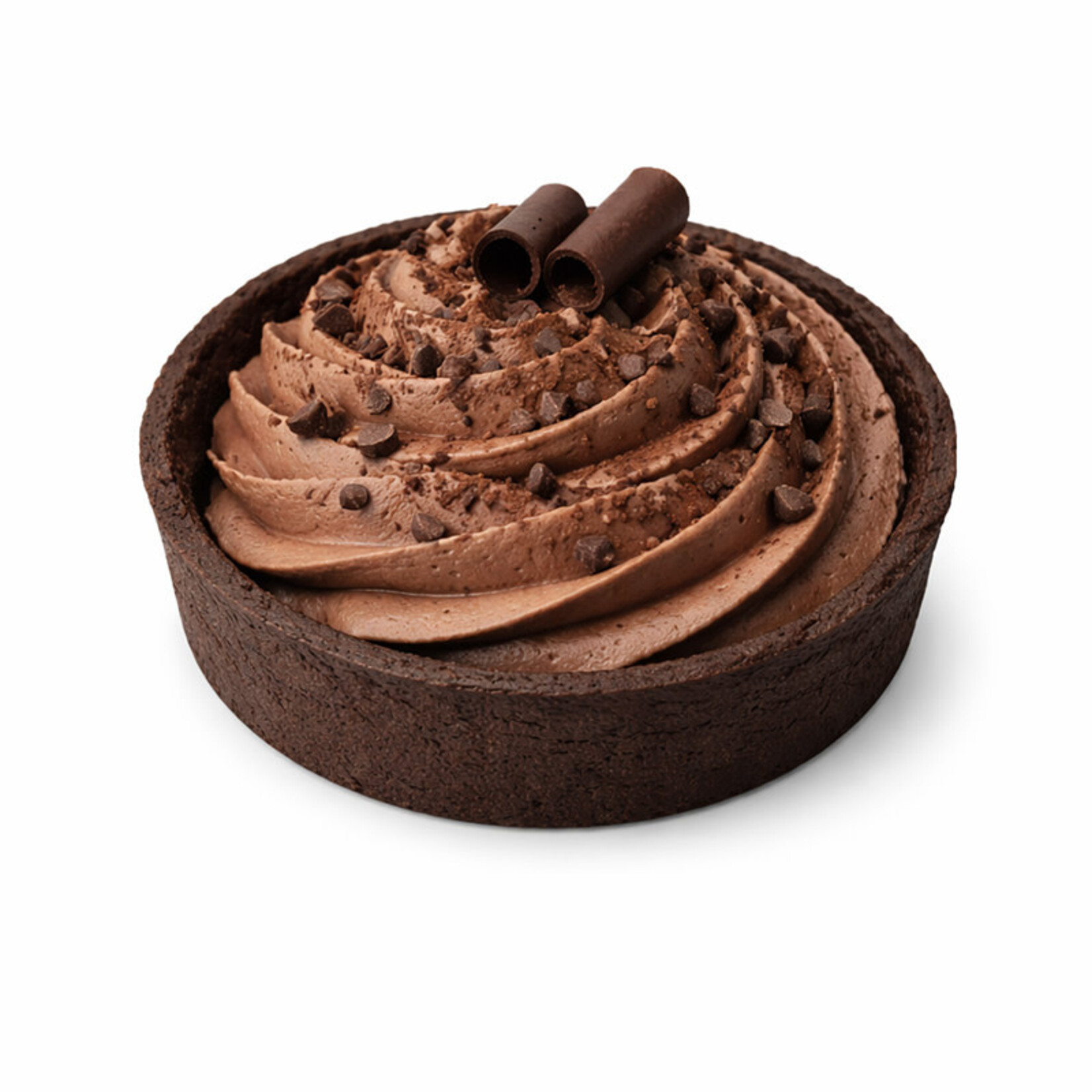 Atelier Atelier - Jet Black Chocolate Round Tart Shell - 3.93" (72 ct)