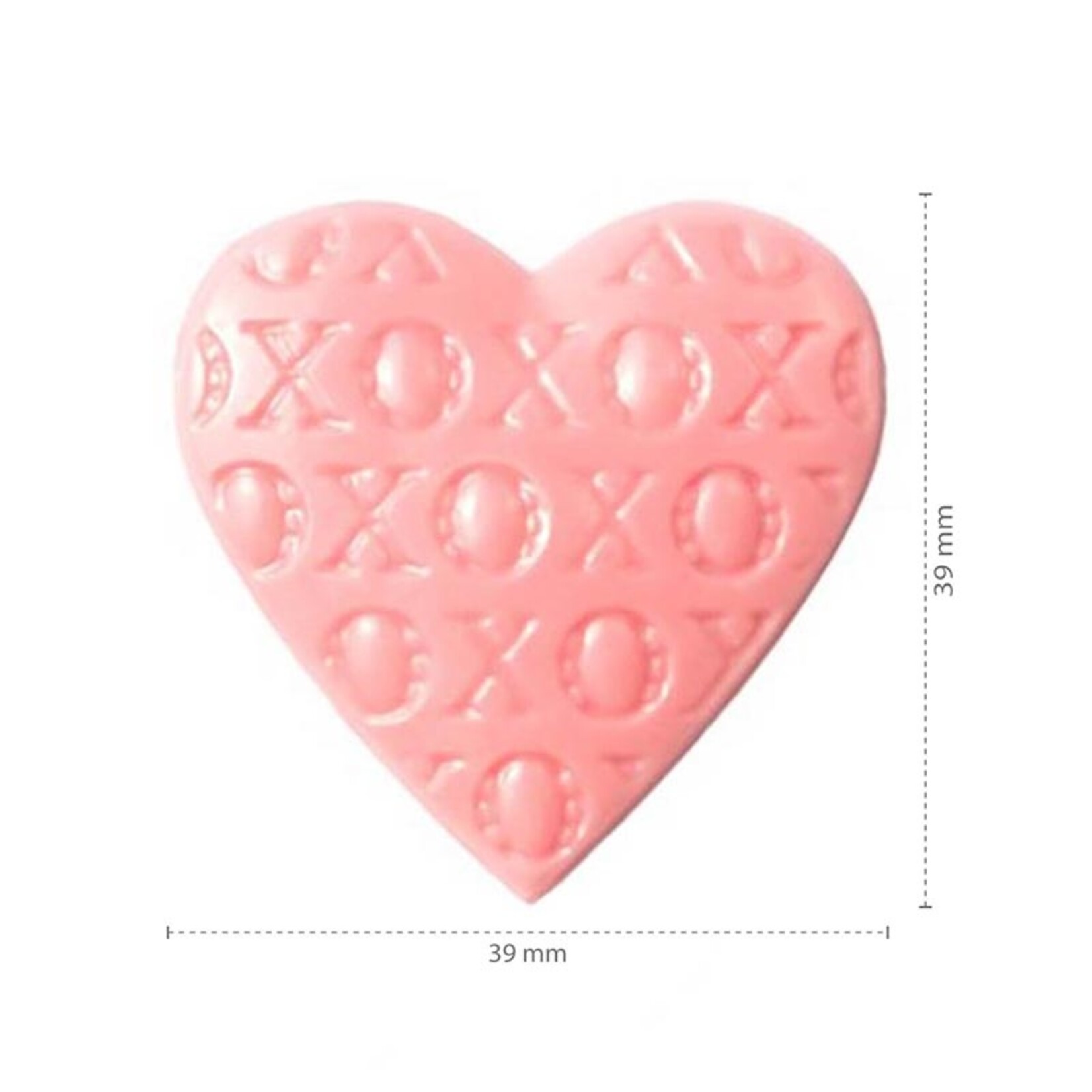 Dobla Dobla - Pink Chocolate Heart XOXO (136ct)