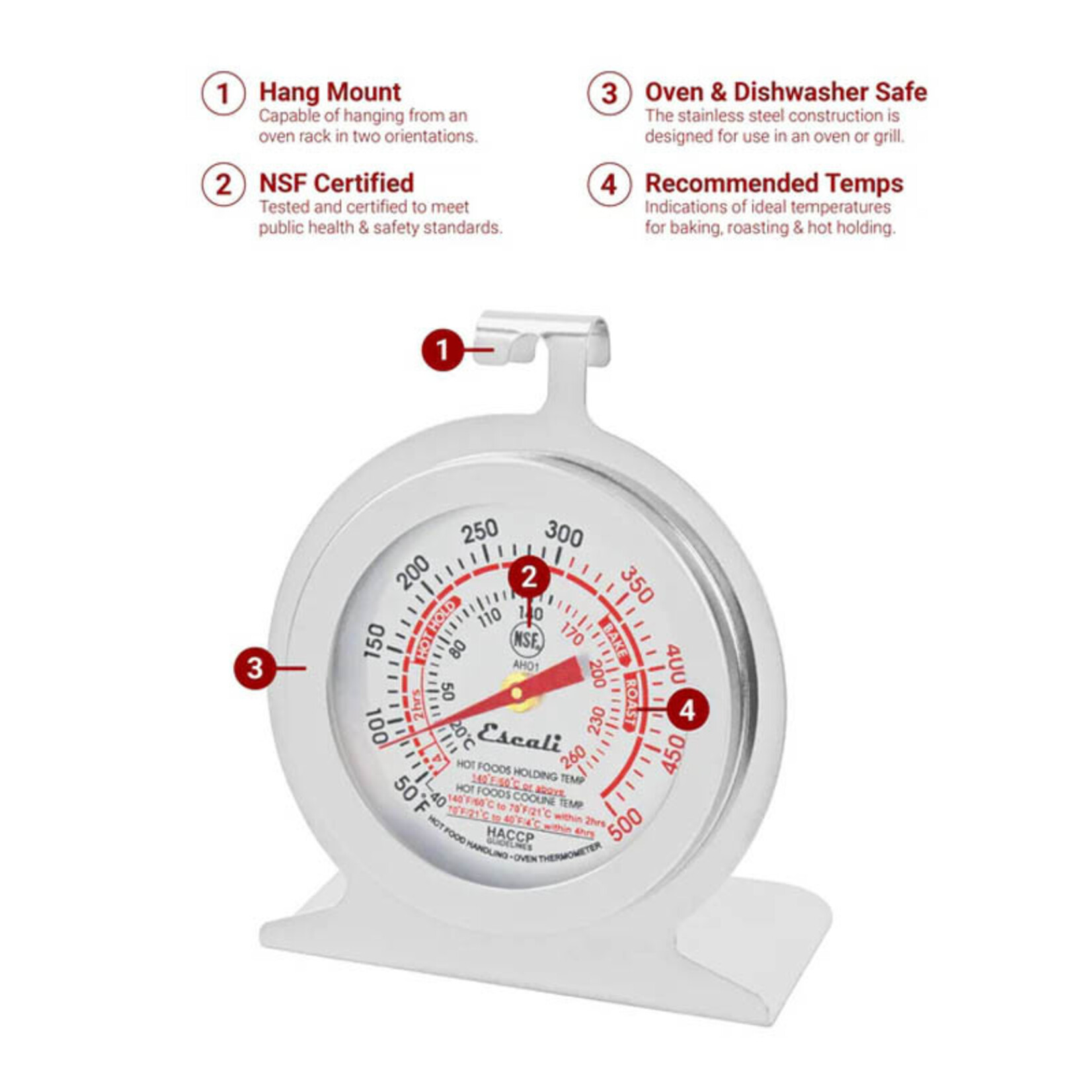 Escali Escali - Oven Thermometer