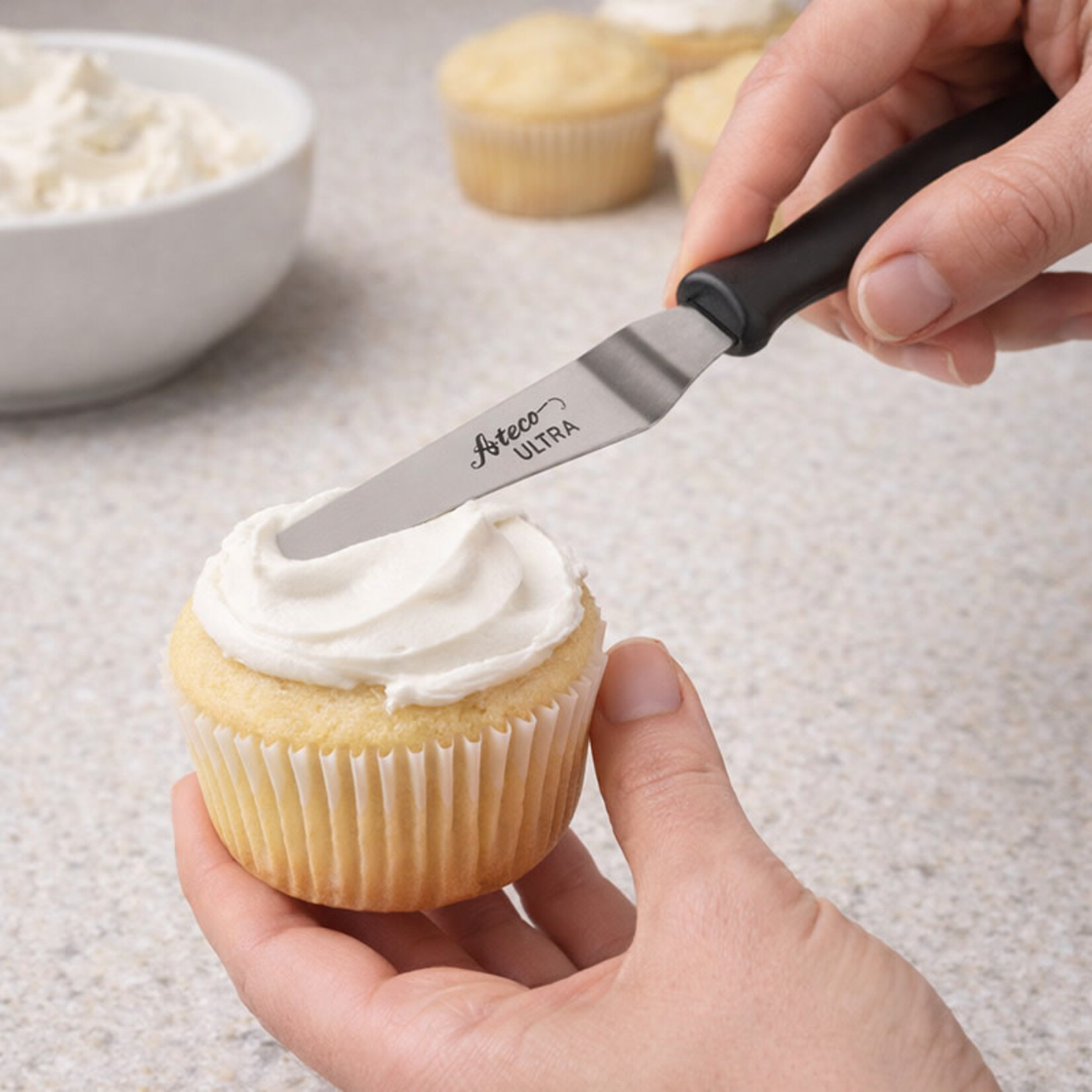 Ateco Ateco - Offset Pointed Spatula - 5''