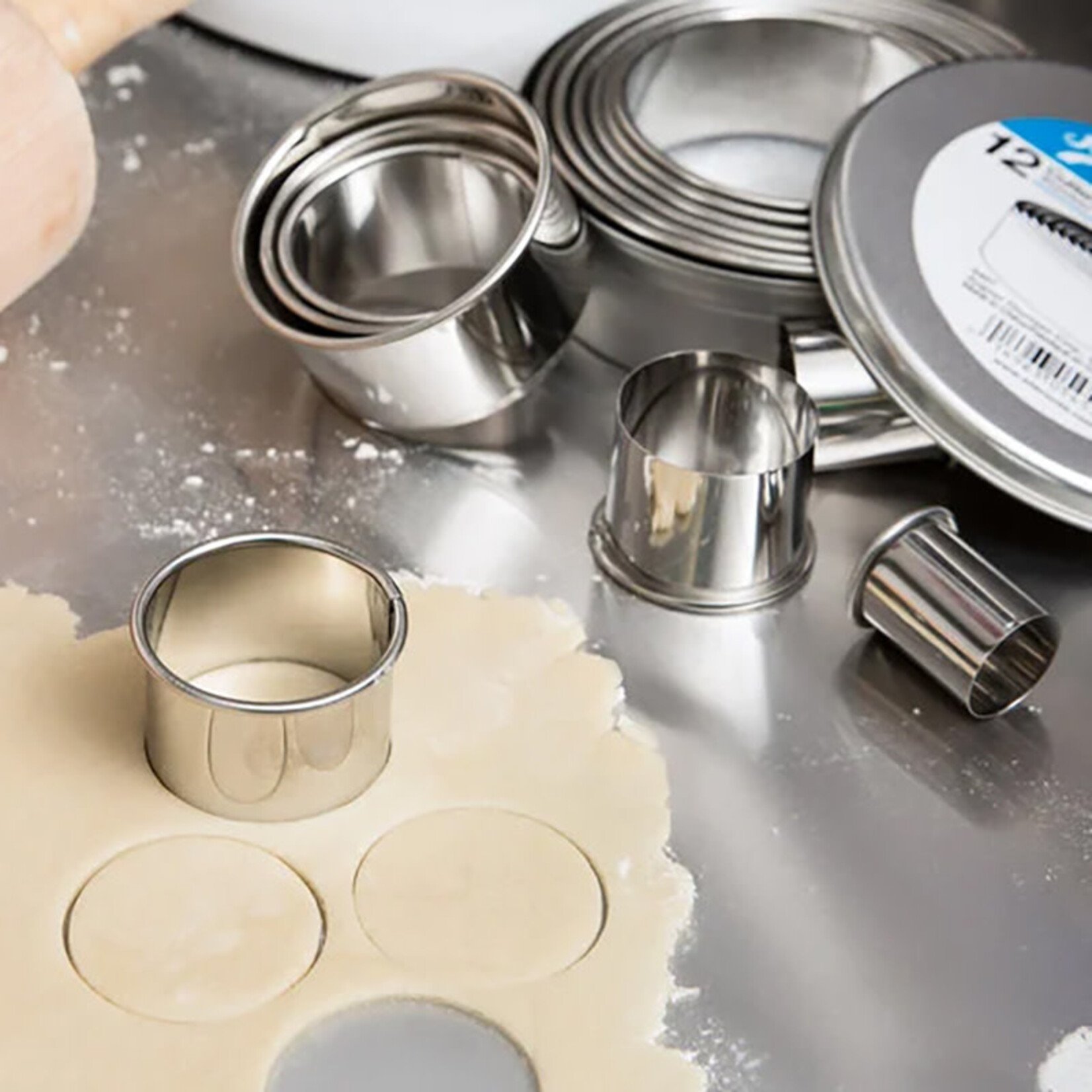 Ateco Ateco - Plain Round Cutter (12 ct)