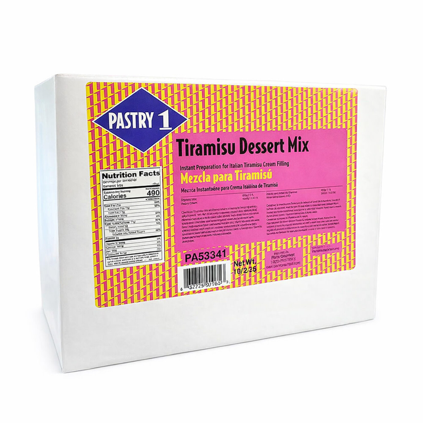 Pastry 1 Pastry 1 - Tiramisu Cream Mix - 10 lb