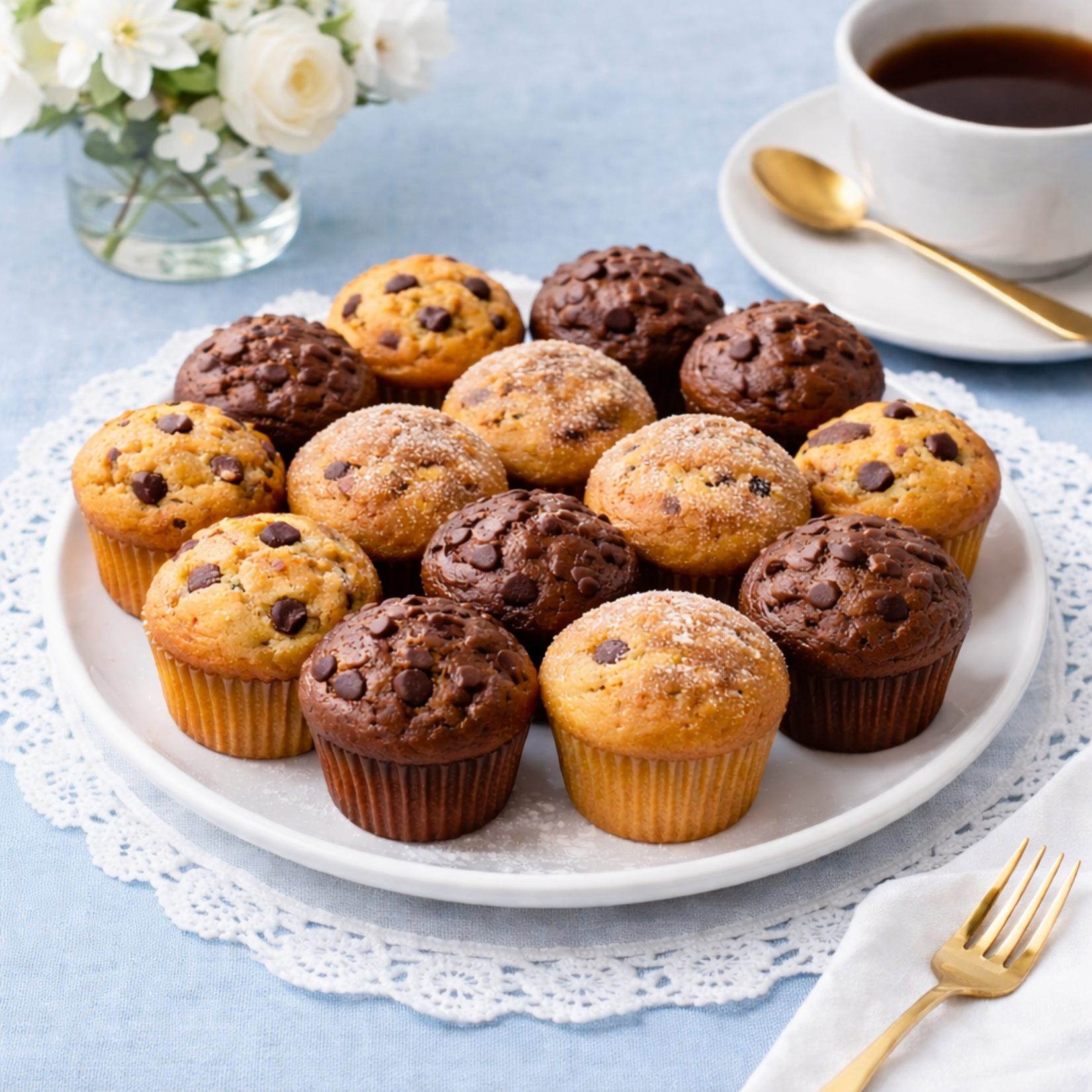 Martellato Martellato - Mini Muffin Silicone Mold (54 cavity)