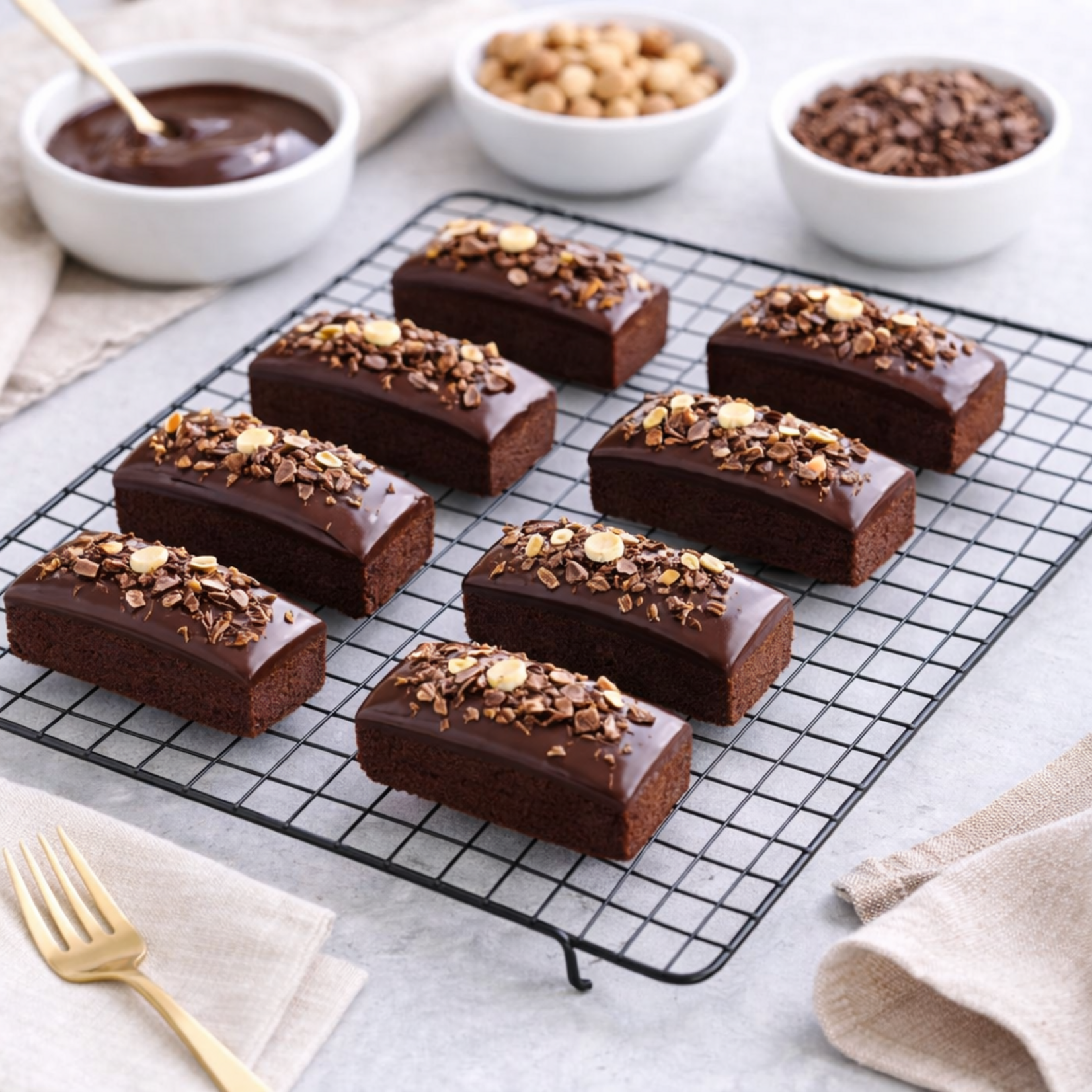 Martellato Martellato - Plum Cake Silicone Mold (12 cavity)