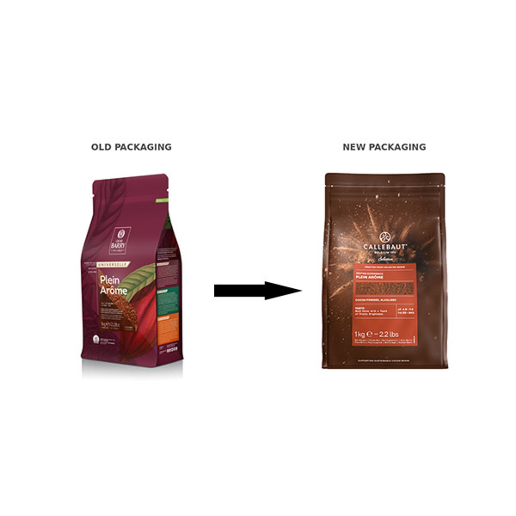 Cacao Barry Cacao Barry - Plein Arome Cocoa Powder 22-24% - 2.2 lb