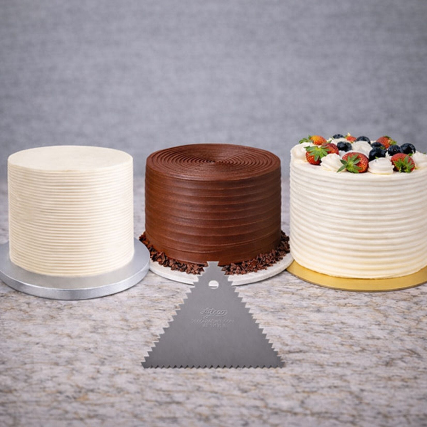 Ateco Ateco - Triangle Decorating Comb