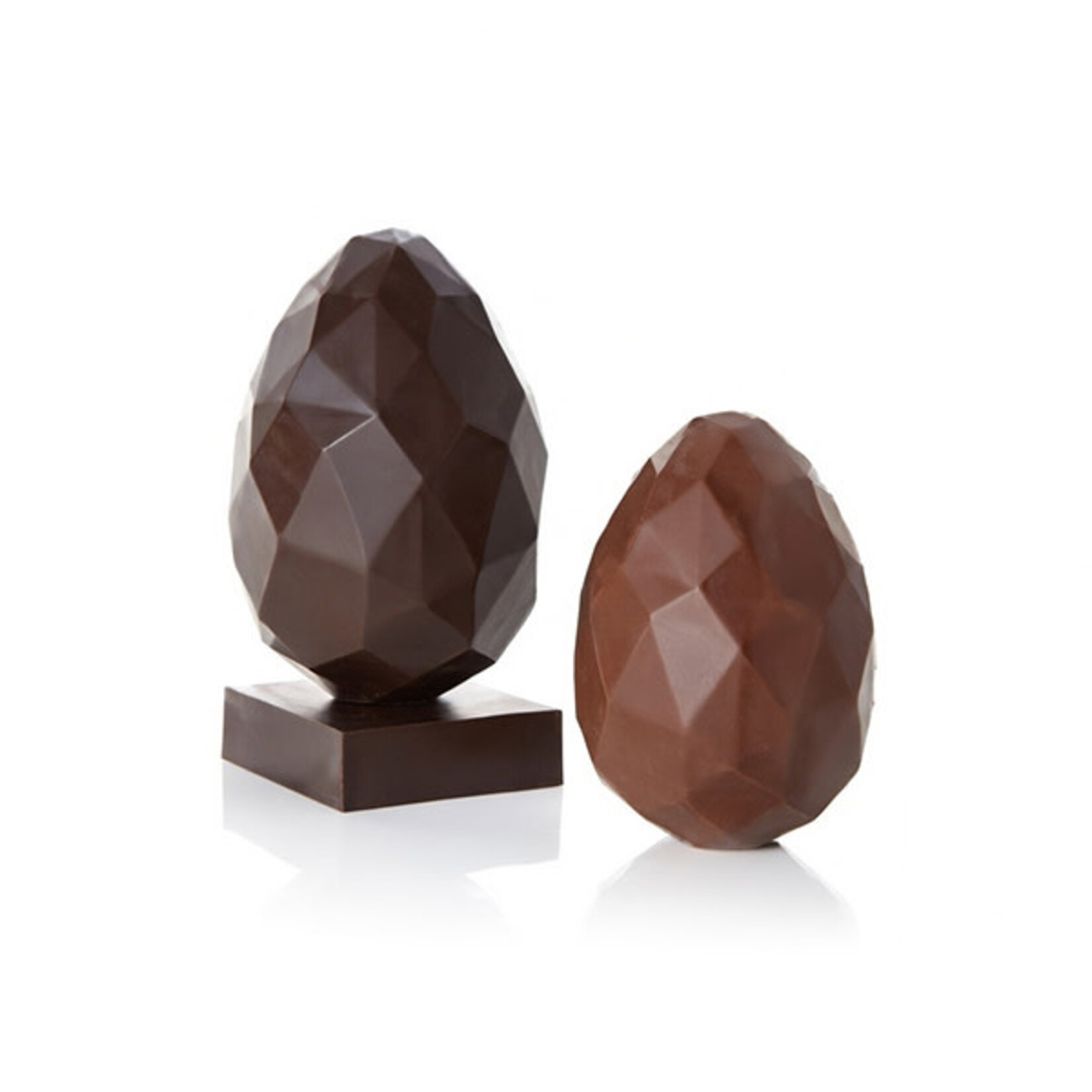 Cacao Barry Cacao Barry - 15 cm Origami Egg Tritan Chocolate Mold (2 cavity)