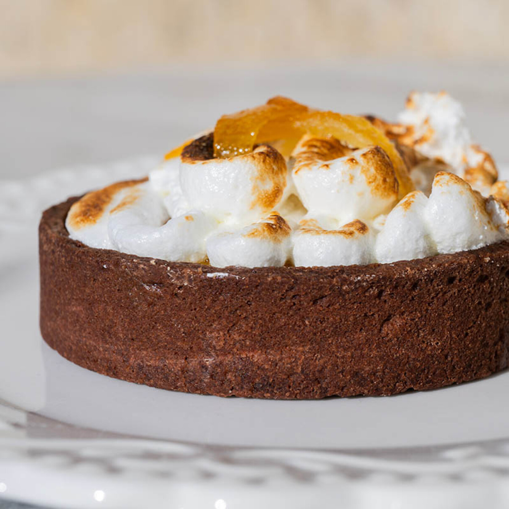 Pidy Pidy - Chocolate Round Tart Shell - 4'' (40ct)