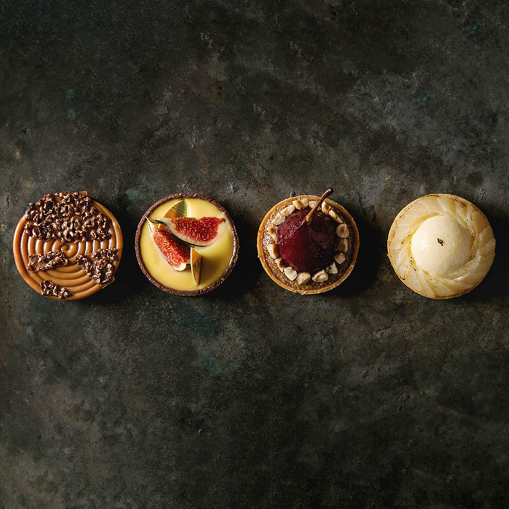 Pidy - Chocolate Round Tart Shell - 3.2" (60 ct)