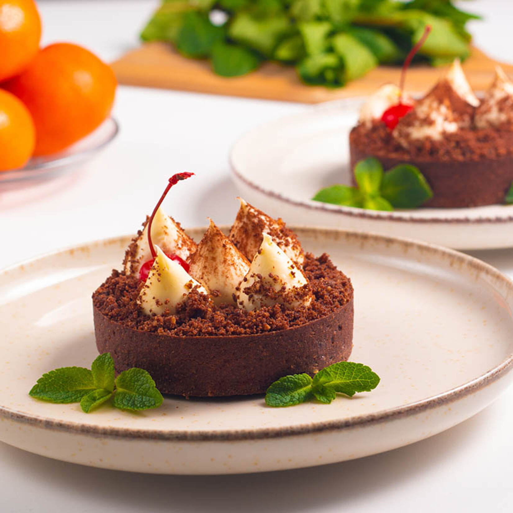 Pidy Pidy - Chocolate Round Tart Shell - 3.2" (60 ct)