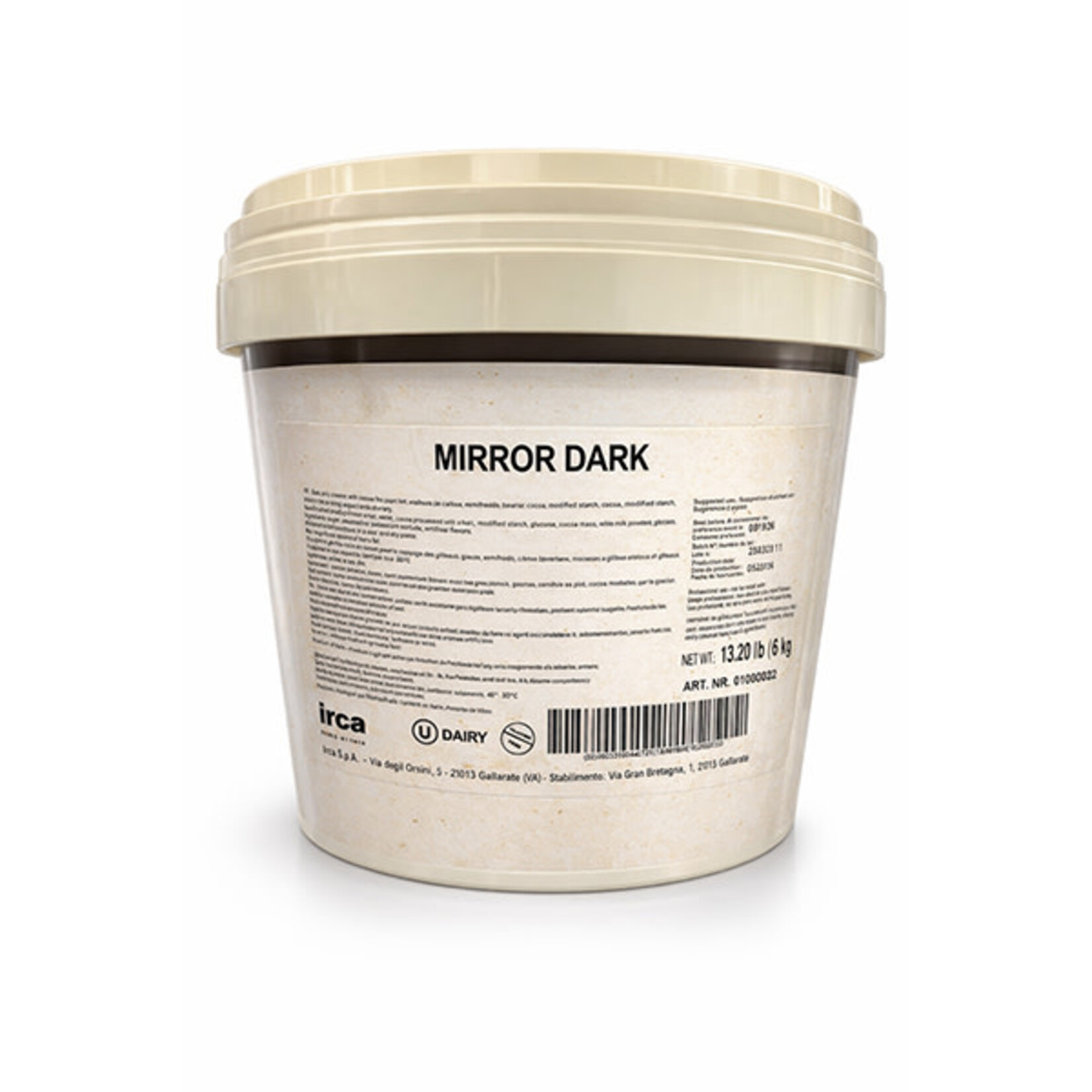 Irca Irca - Dark Chocolate Mirror Glaze - 13.2 lb