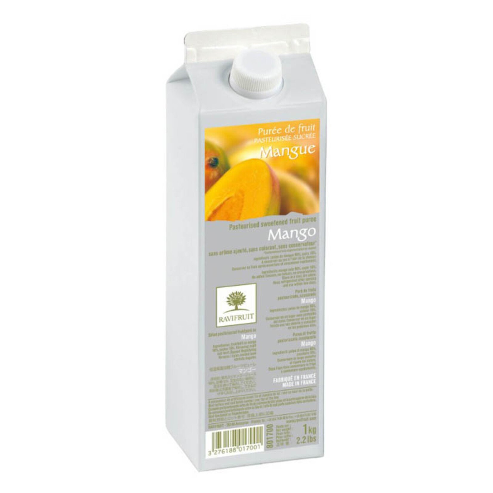 Ravifruit Ravifruit - Mango Ambient Puree - 2.2 lb