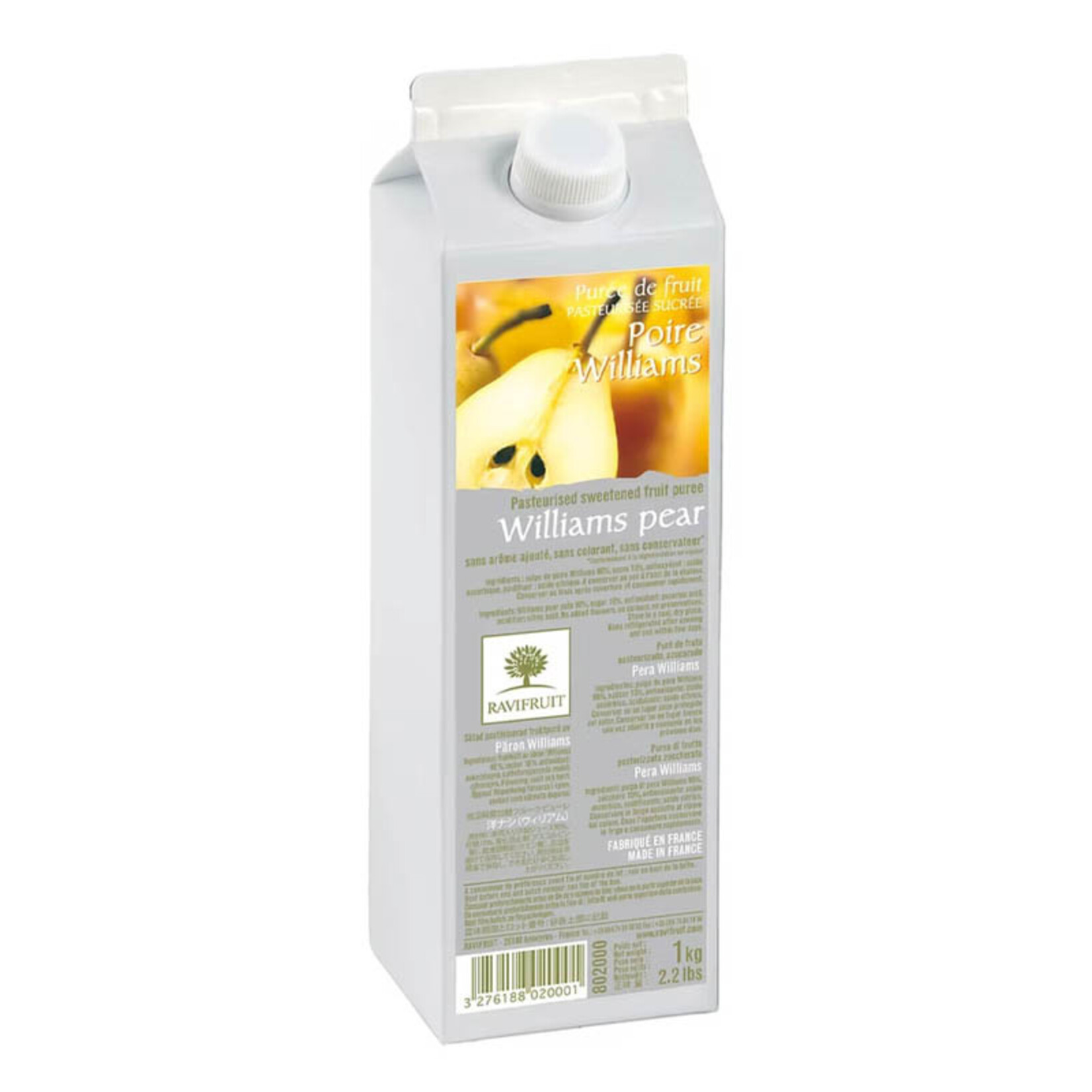 Ravifruit Ravifruit - Pear Ambient Puree - 2.2 lb