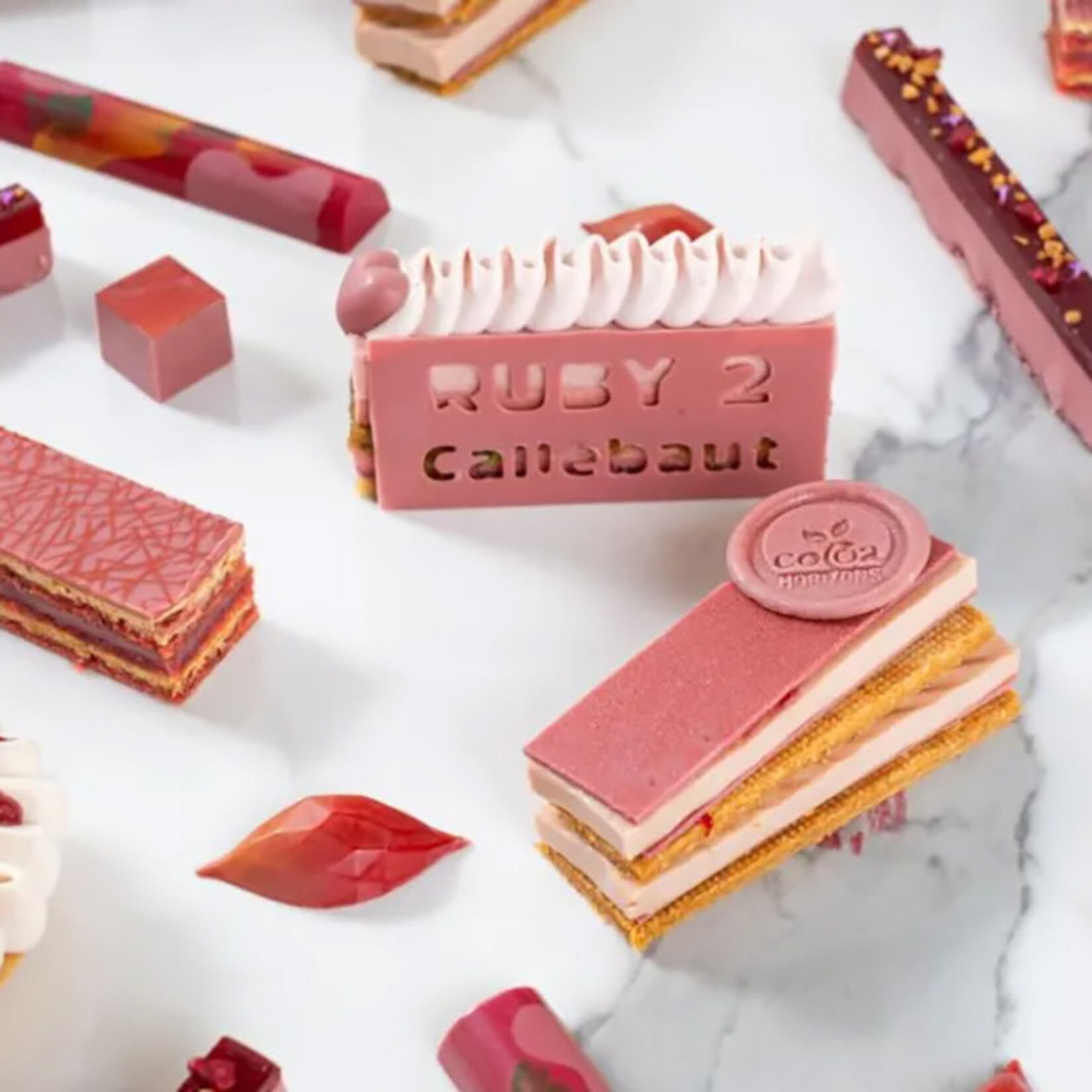 Callebaut Callebaut - Ruby Chocolate RB2 32.8% - 5.5 lb